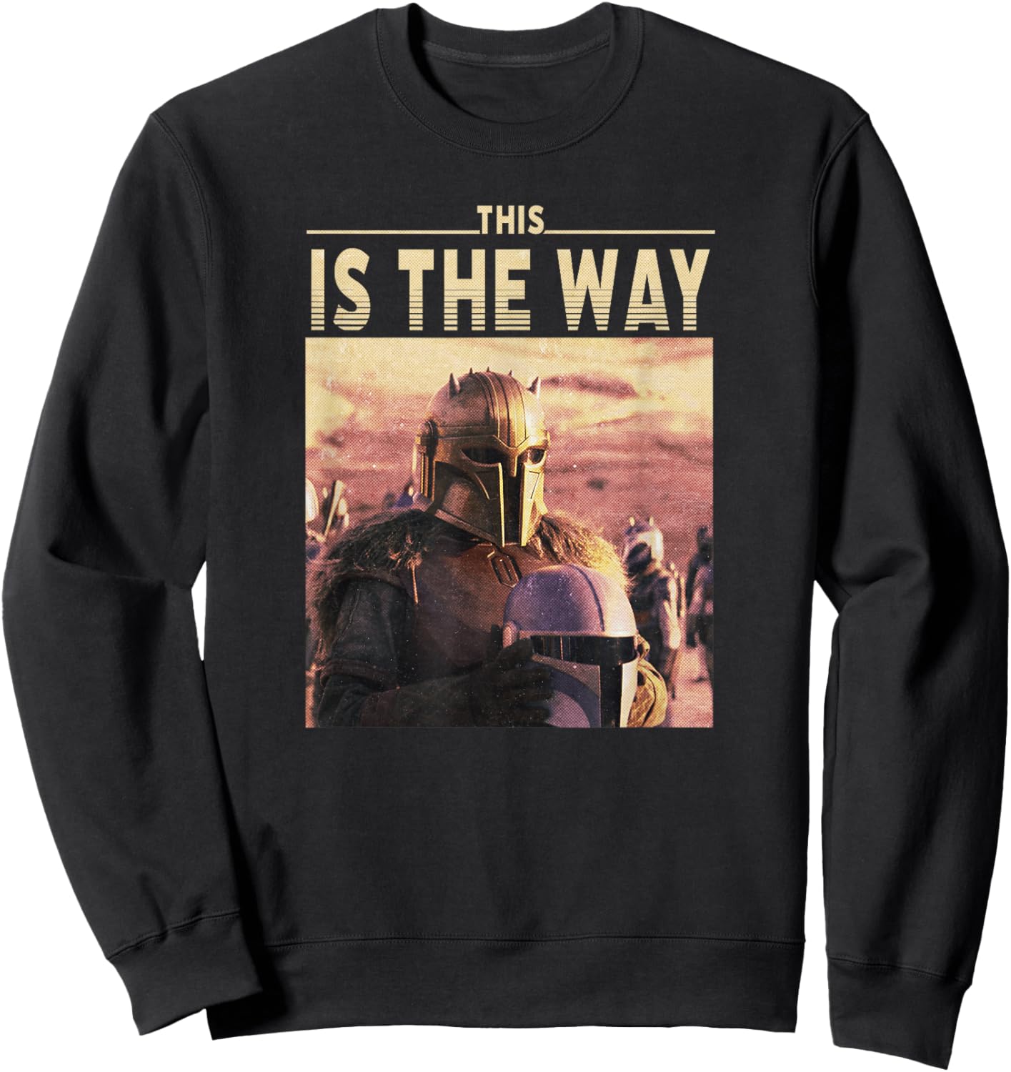Star Wars: The Mandalorian The Armorer This Is The Way Logo Sweatshirt - Sweatshirt | Black