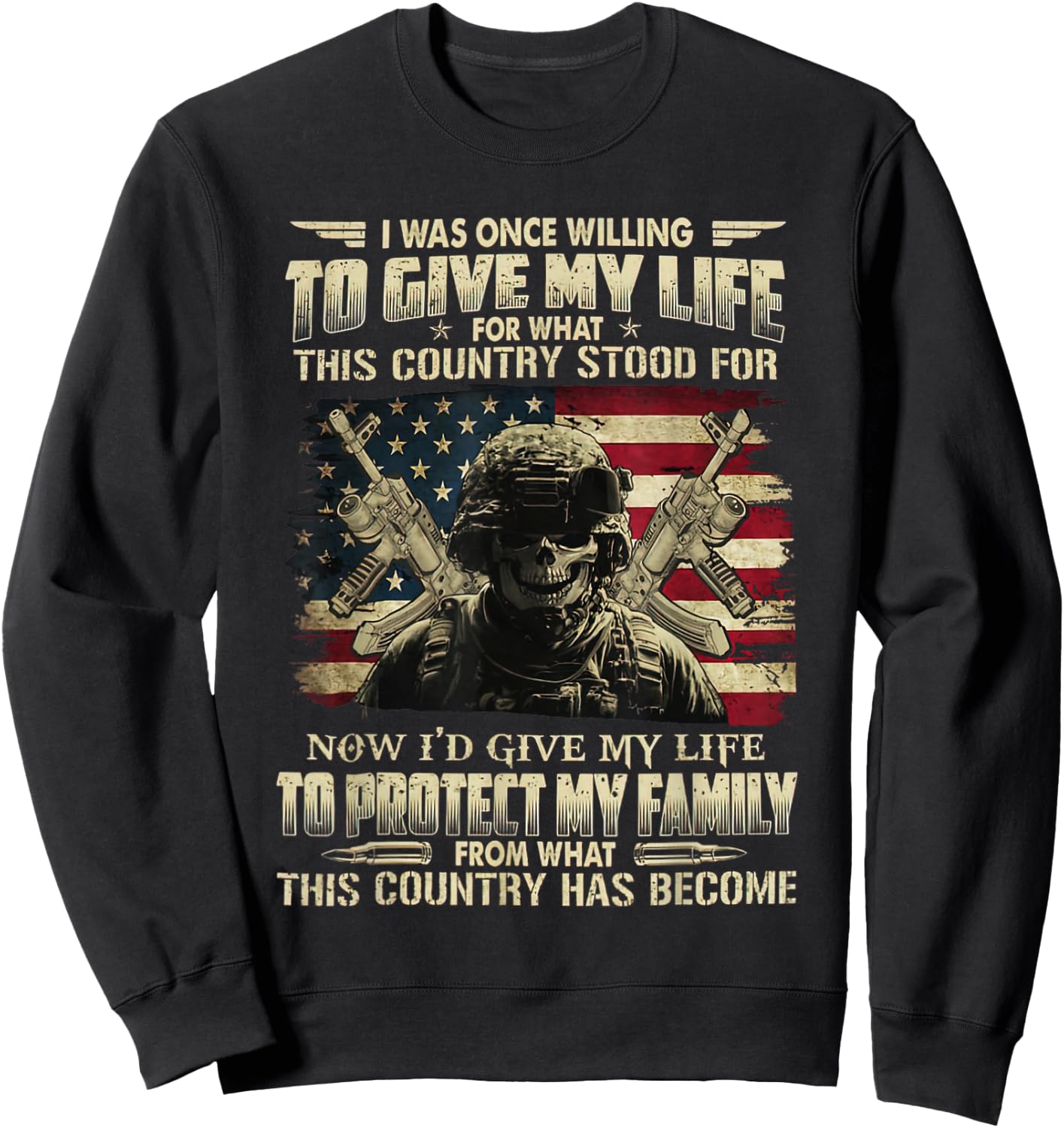 I Was Once Willing To Give My Life For What I Believed Sweatshirt - Sweatshirt | Black