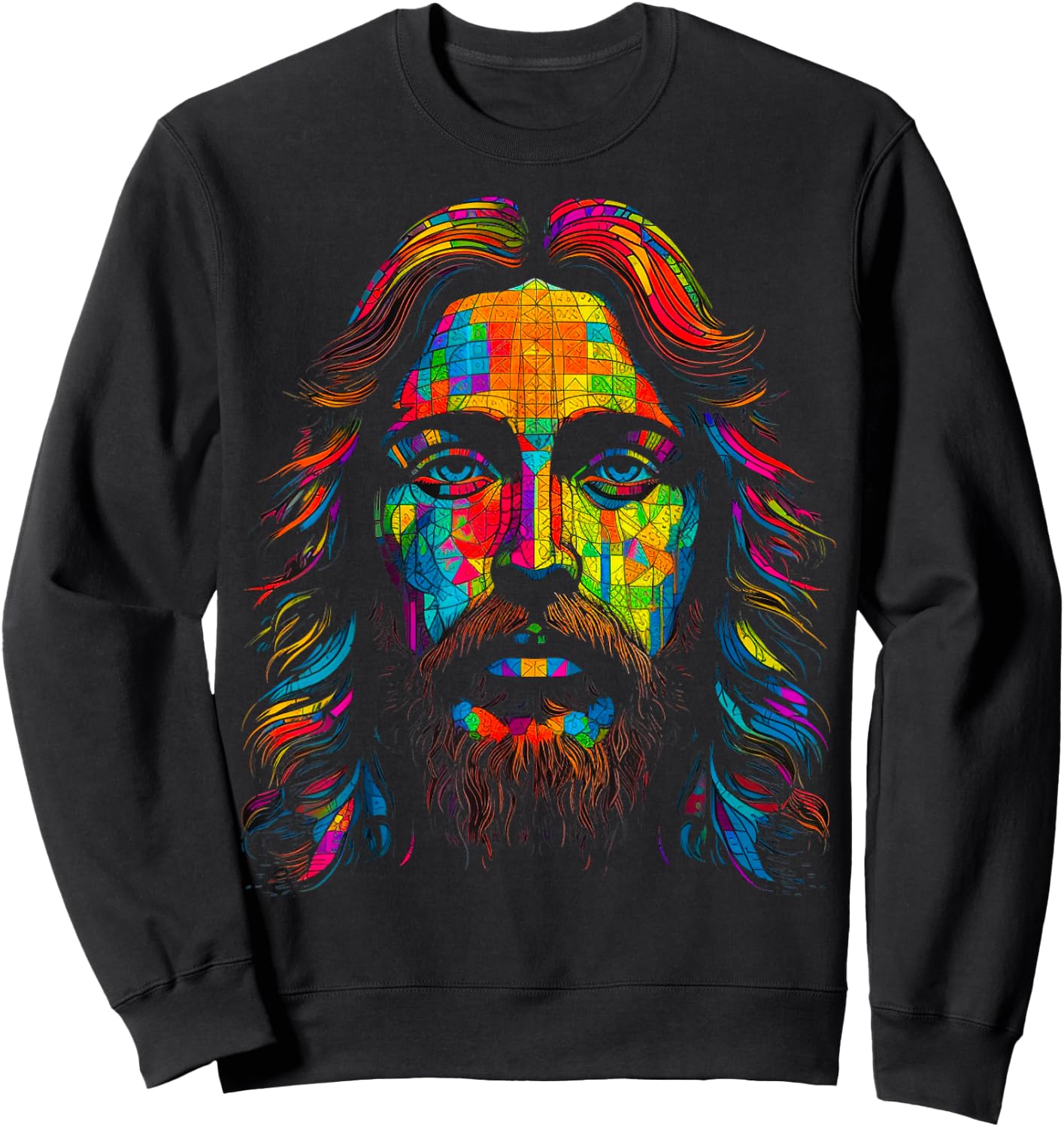 Pop Art Jesus Christ Sweatshirt - Sweatshirt | Black