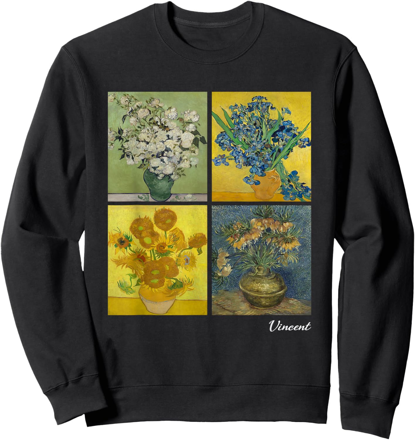 Modern Art Painting, Vincent van Gogh Sweatshirt - Sweatshirt | Black