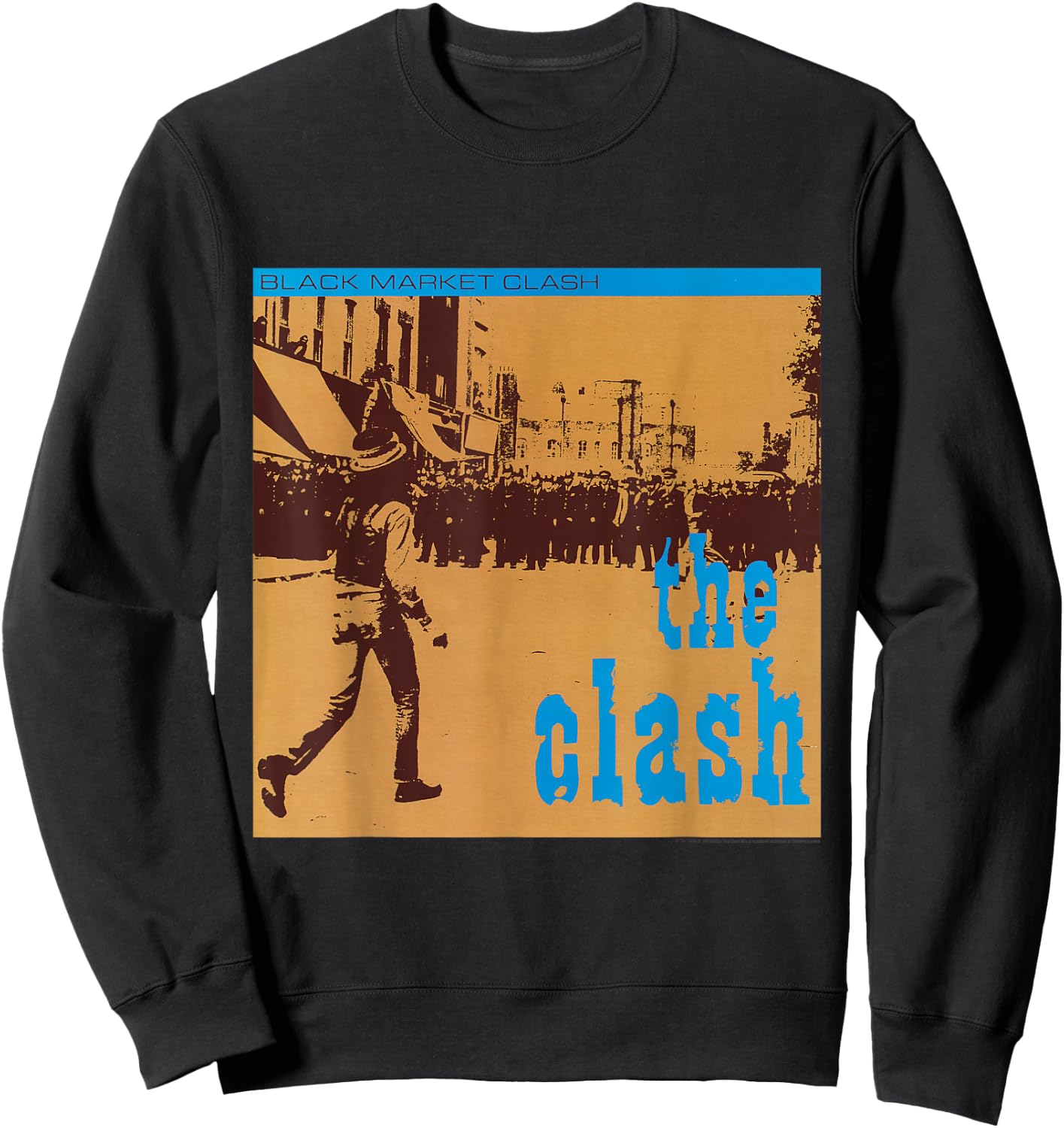 The Clash - Black Market Clash Sweatshirt - Sweatshirt | Black