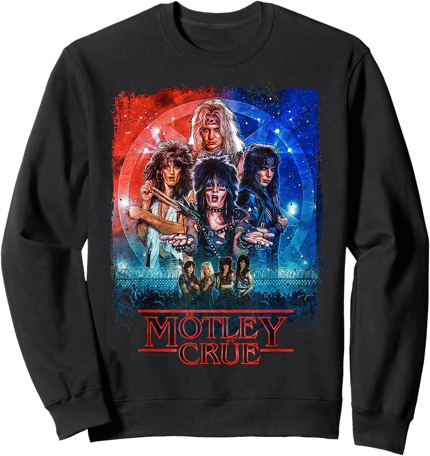 Mötley Crüe – Stanger Crüe Sweatshirt - Sweatshirt | Black