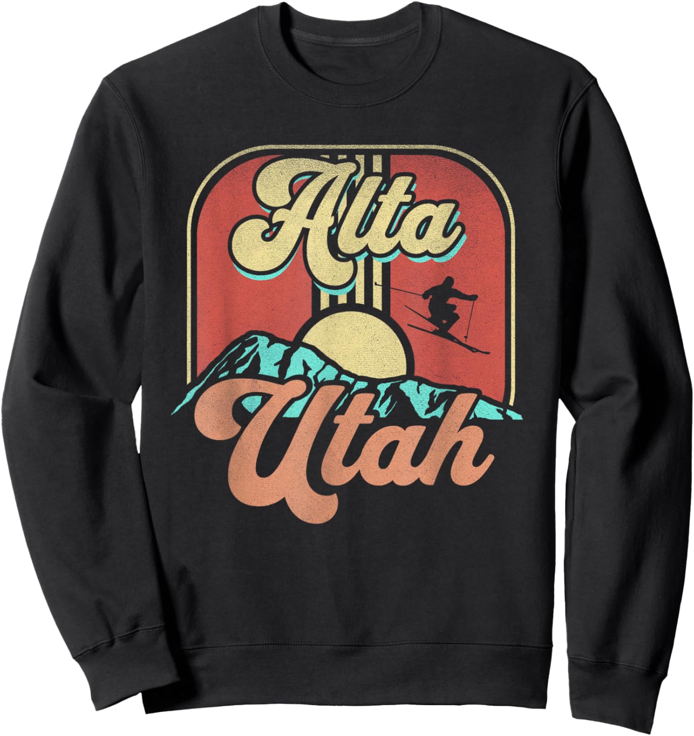 Alta Utah Ski Outdoors Sweatshirt - Sweatshirt | Black