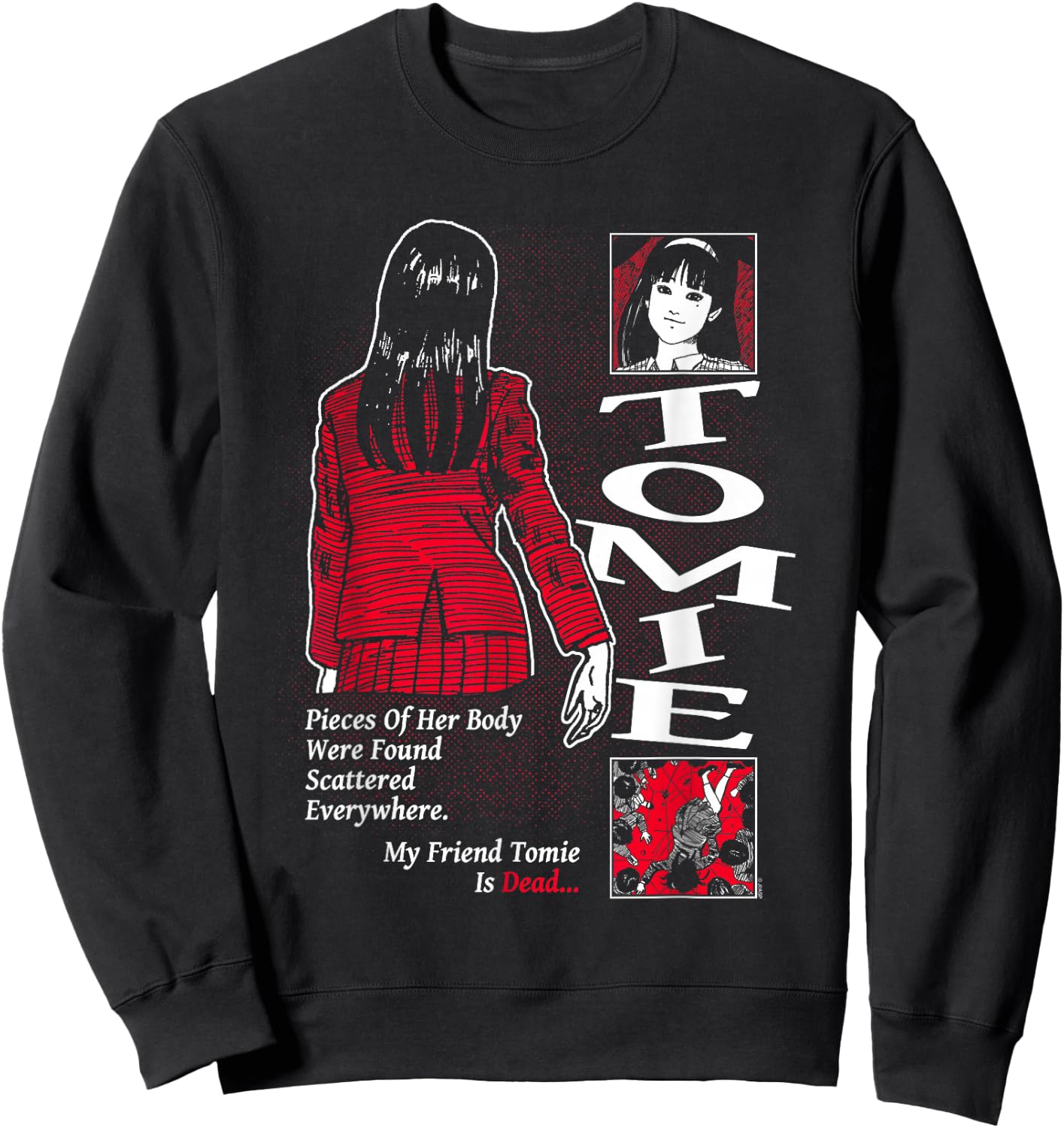 Junji Ito My Friend Tomie Sweatshirt - Sweatshirt | Black