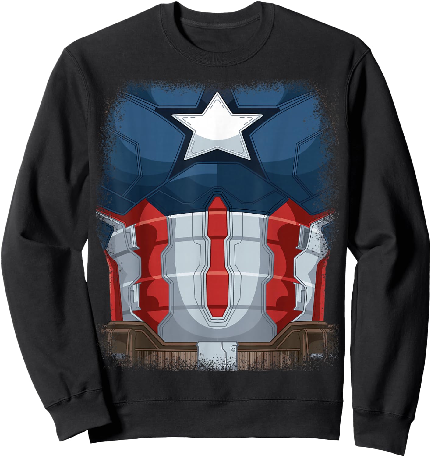 Marvel Captain America Movie Avengers Halloween Costume Sweatshirt - Sweatshirt | Black