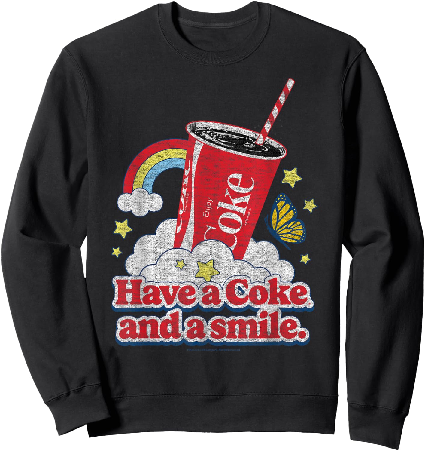 Coca-Cola - Have A Coke And A Smile Sweatshirt - Sweatshirt | Black