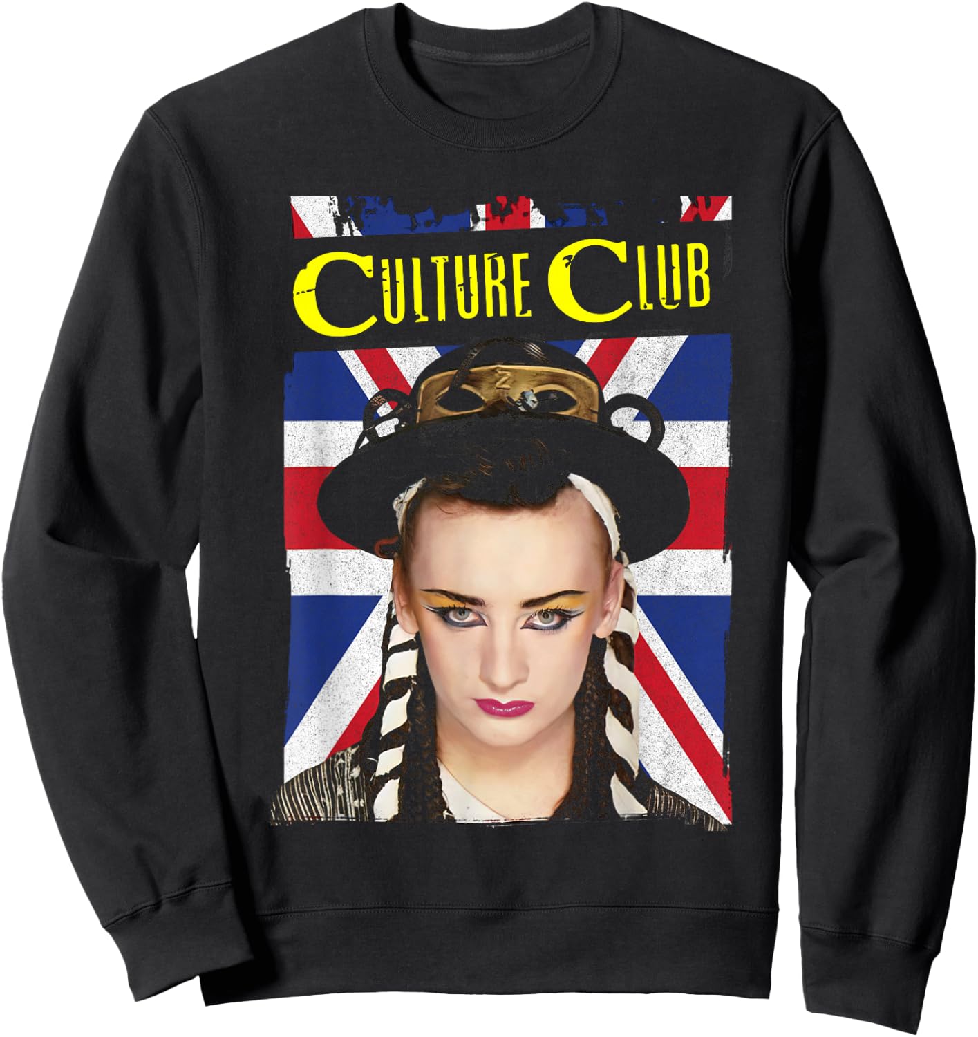 Culture Club – Union Jack Sweatshirt - Sweatshirt | Black