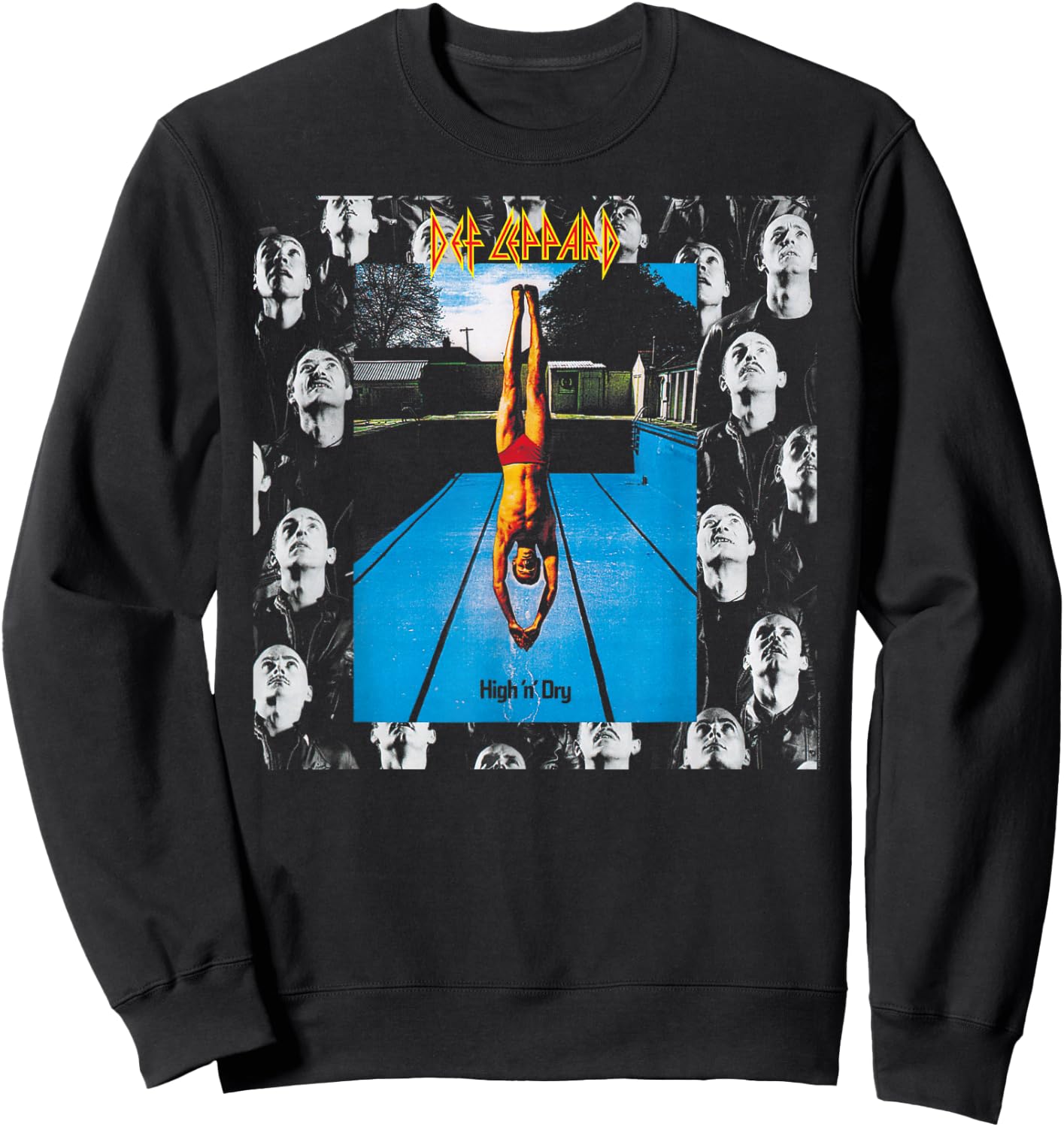 Def Leppard - High 'n' Dry Sweatshirt - Sweatshirt | Black