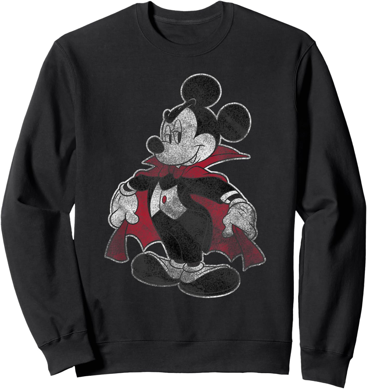 Disney Mickey & Friends Halloween Mickey Vampire Sweatshirt - Sweatshirt | Black