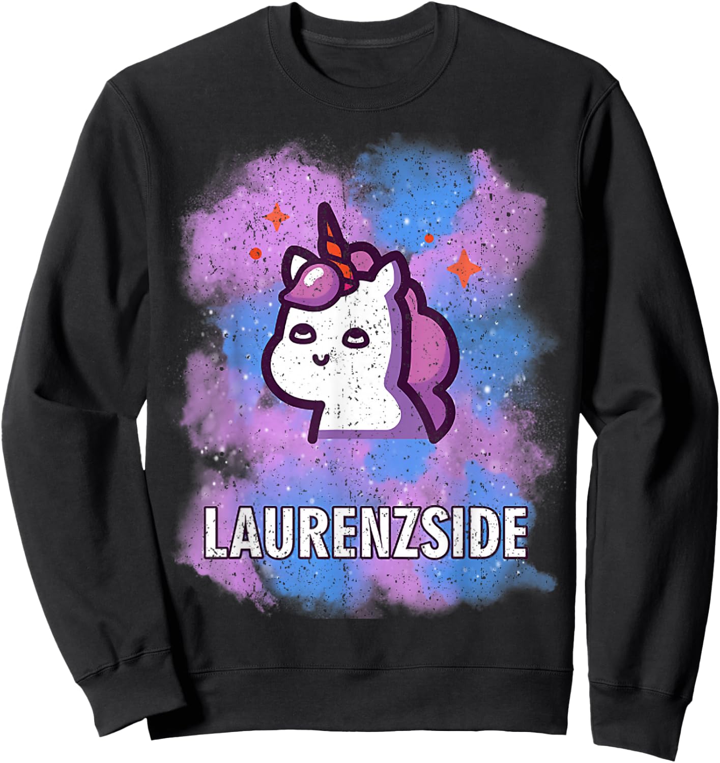 Vintage LaurenzSide Sweatshirt - Sweatshirt | Black