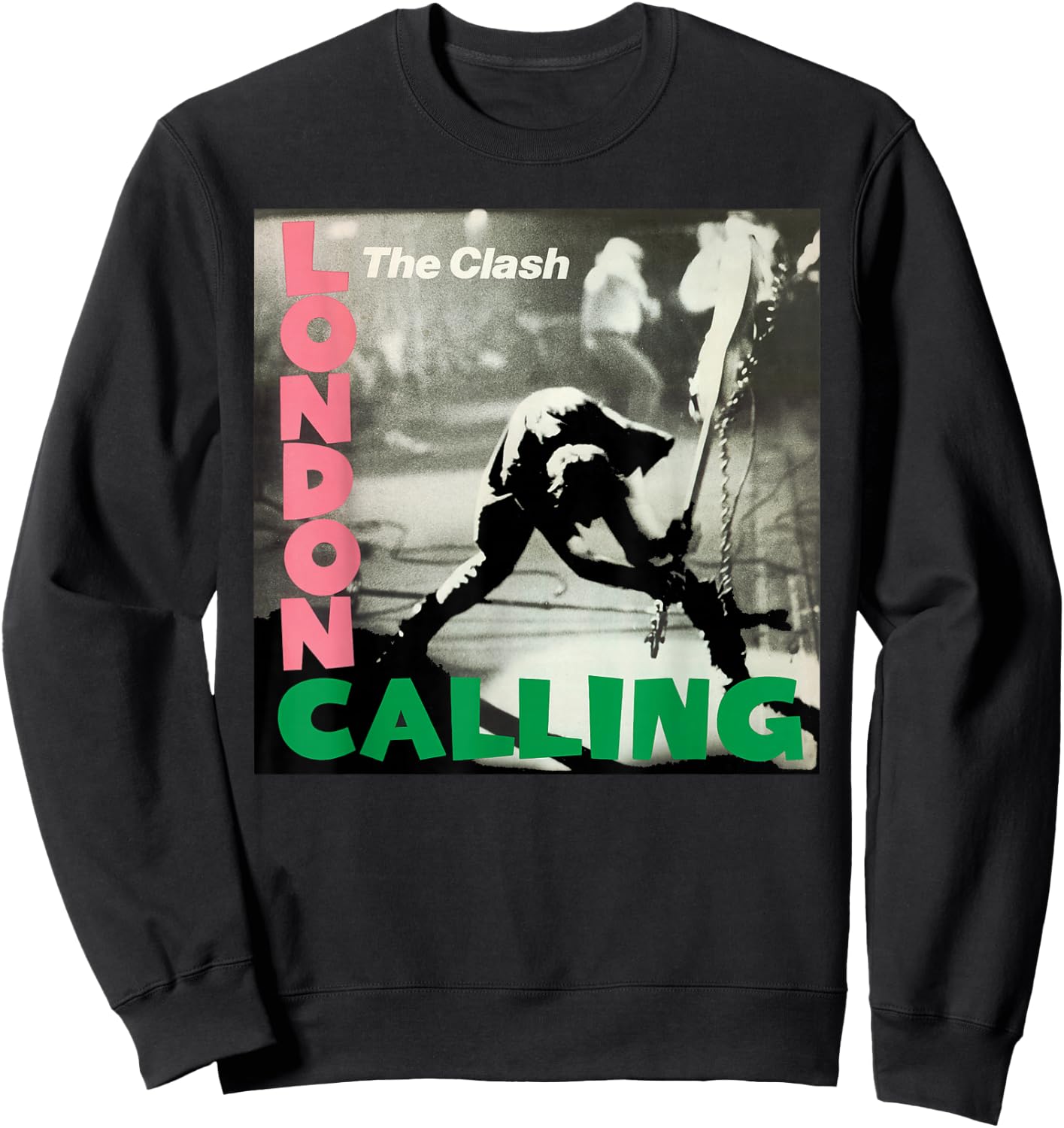 The Clash - London Calling Sweatshirt - Sweatshirt | Black