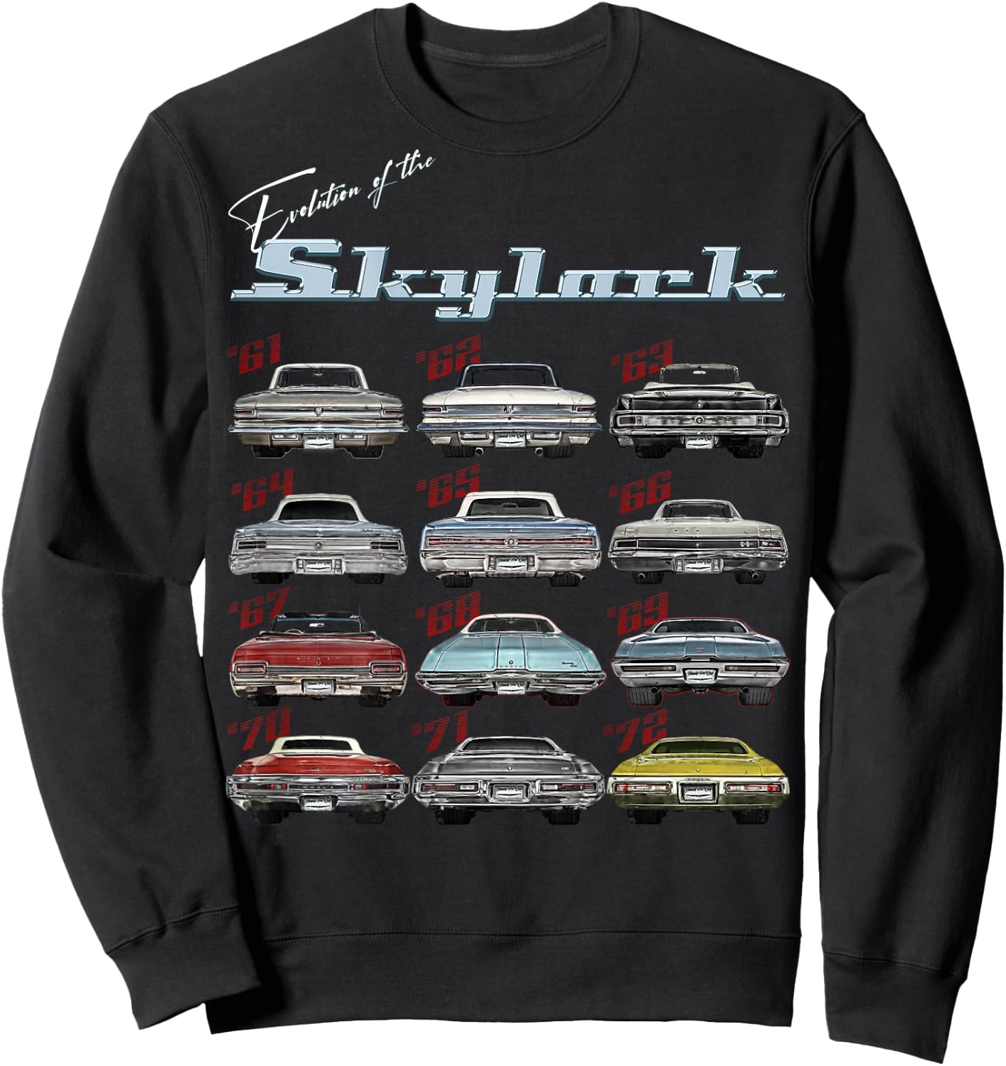 Evolution,Skylark,GS,455,Limited,Gran,Grand,Sport,Muscle Car Sweatshirt - Sweatshirt | Black