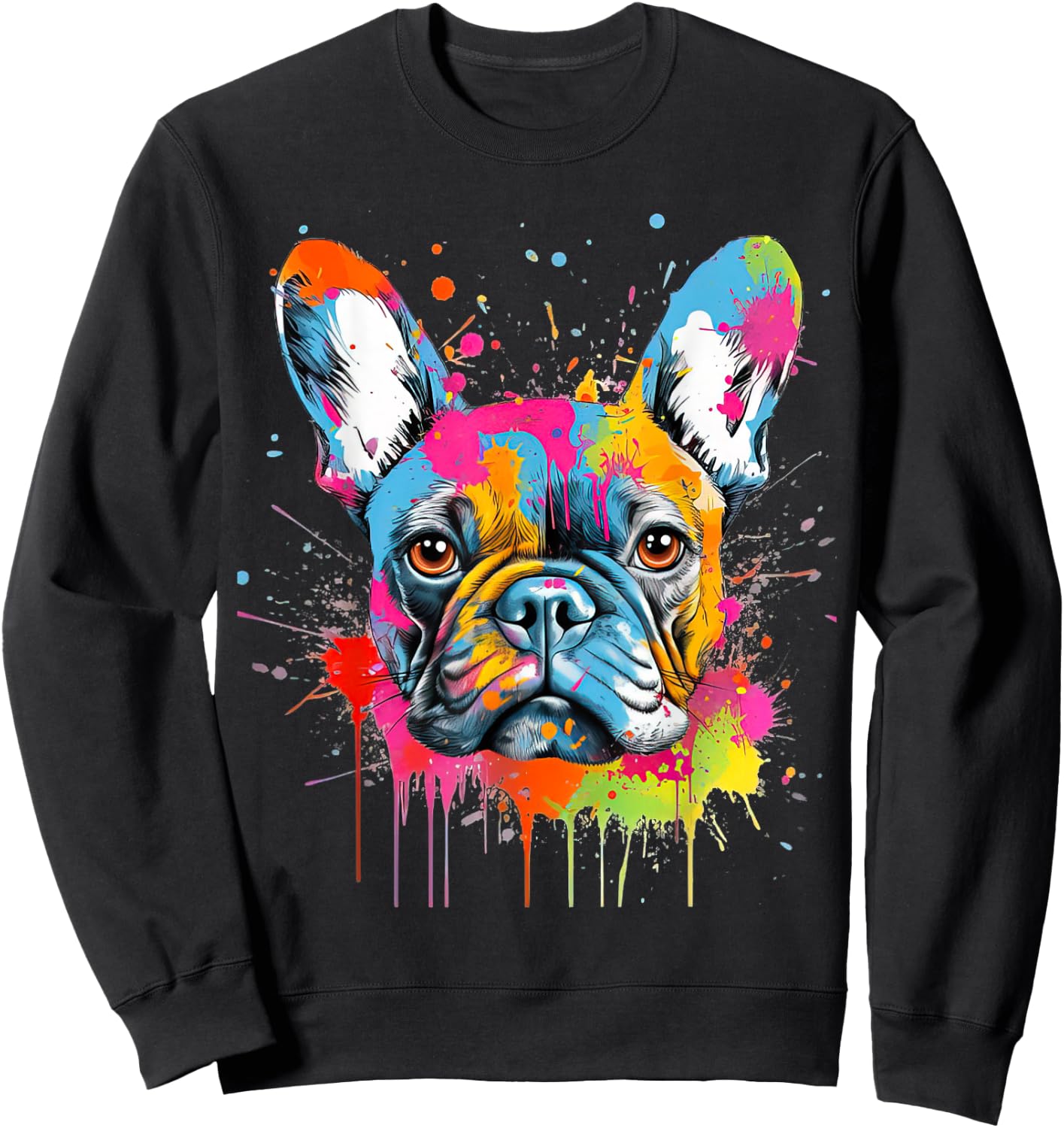 Proud to be a Frenchie lover Sweatshirt - Sweatshirt | Black