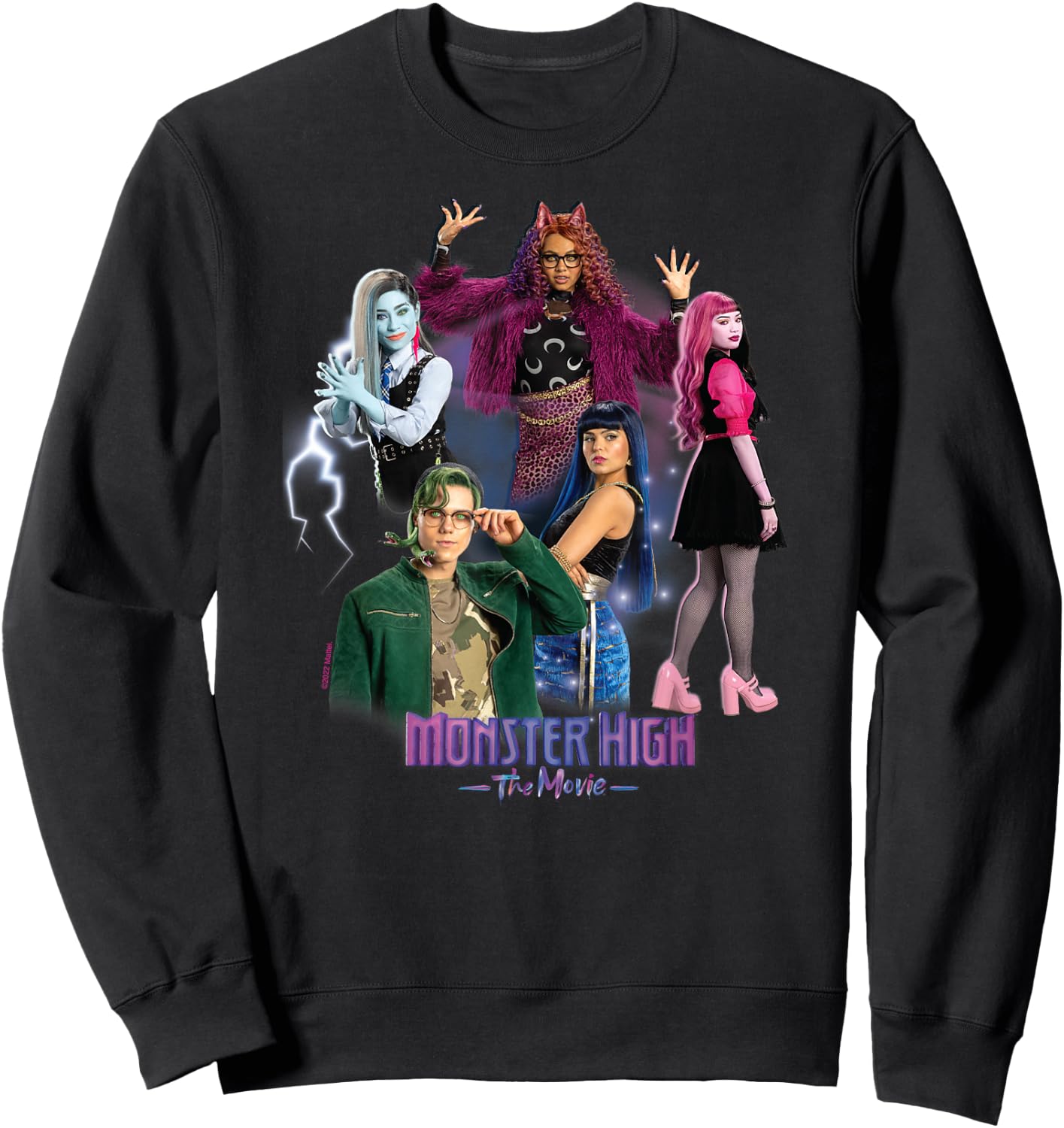 Monster High - MH Logo And Group Sweatshirt - Sweatshirt | Black