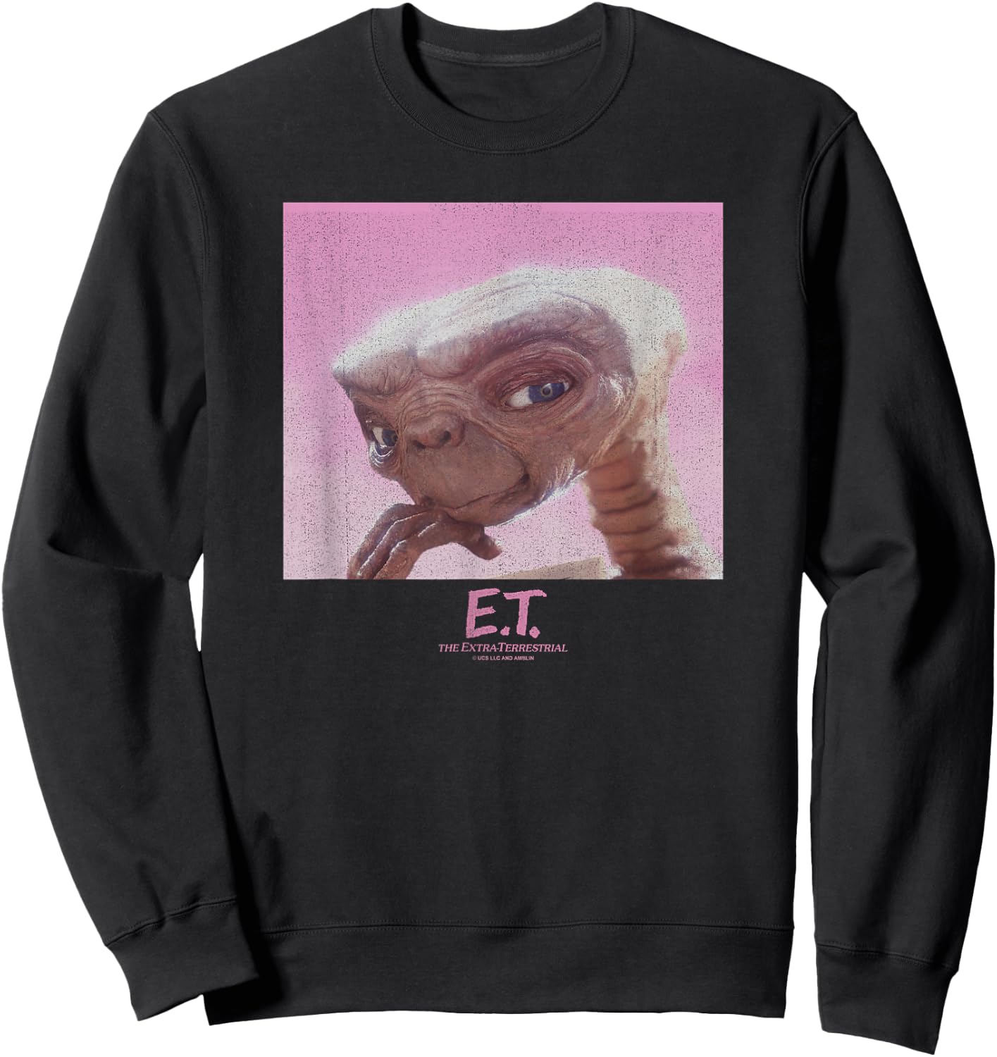 E.T. the Extra-Terrestrial Resting Portrait Sweatshirt - Sweatshirt | Black
