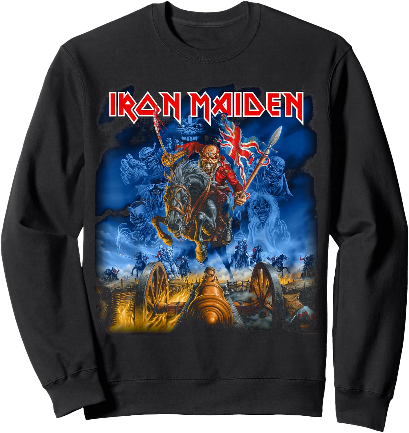 Iron Maiden - Trooper Sweatshirt - Sweatshirt | Black