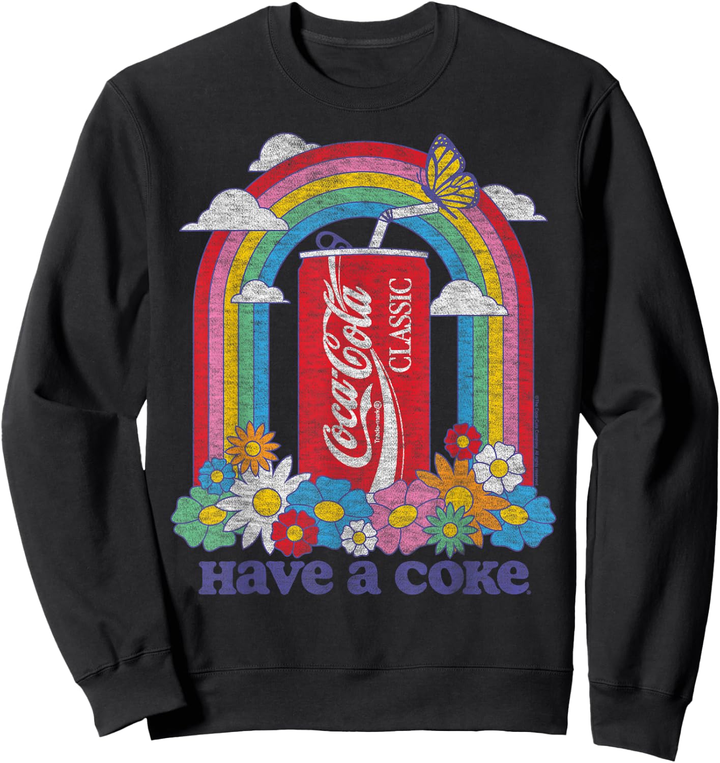Coca-Cola - Have A Coke Rainbow Sweatshirt - Sweatshirt | Black