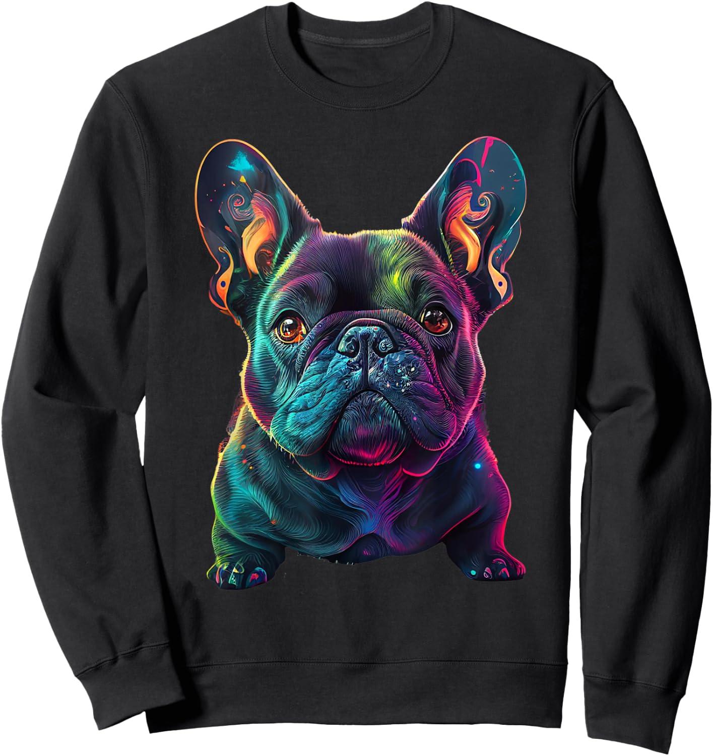 Frenchie Gifts French Bulldog & Women Sweatshirt - Sweatshirt | Black