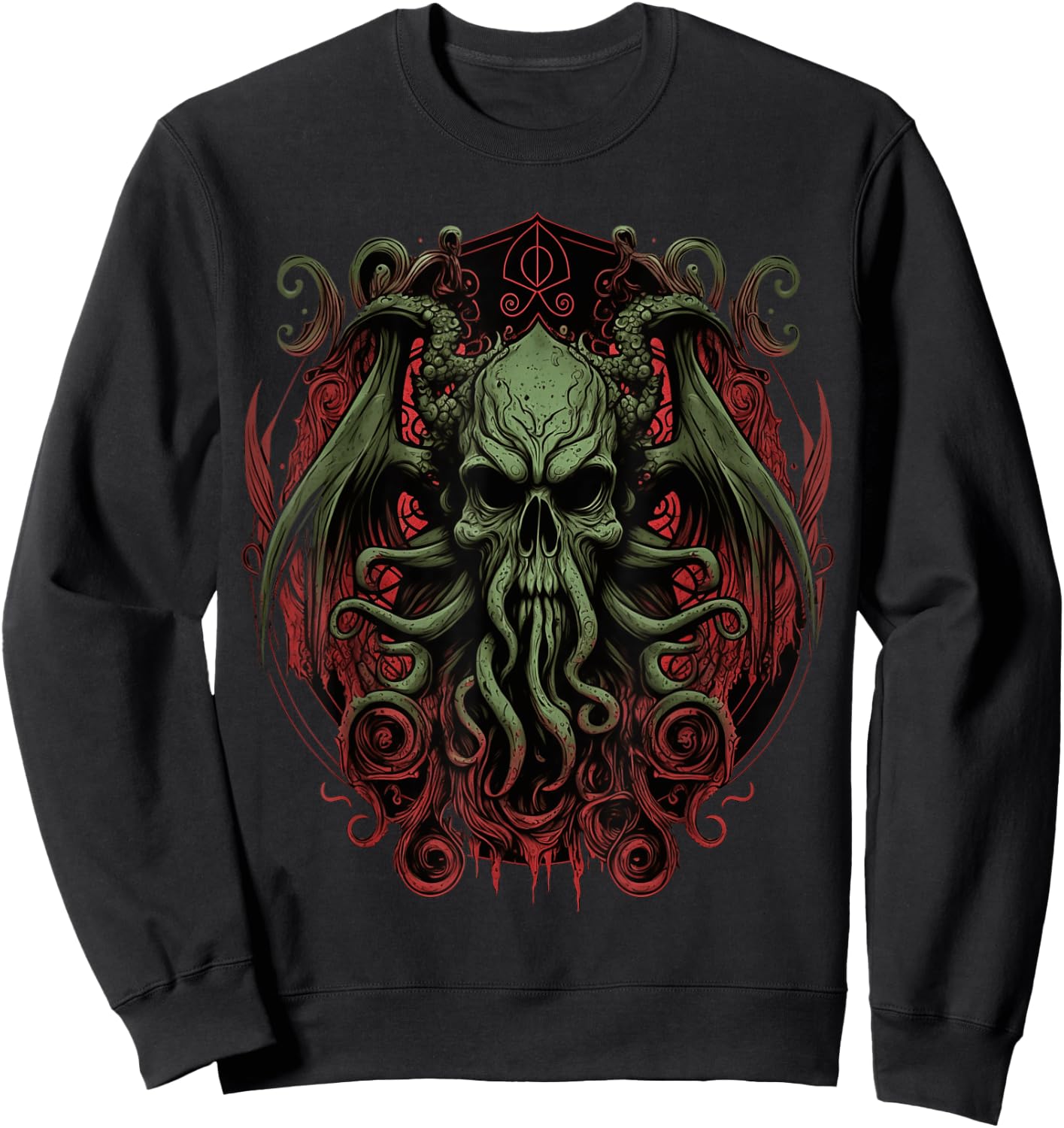 Cthulhu Lovecraft | Horror Cthulhu Myth | Entity of Cthulhu Sweatshirt - Sweatshirt | Black