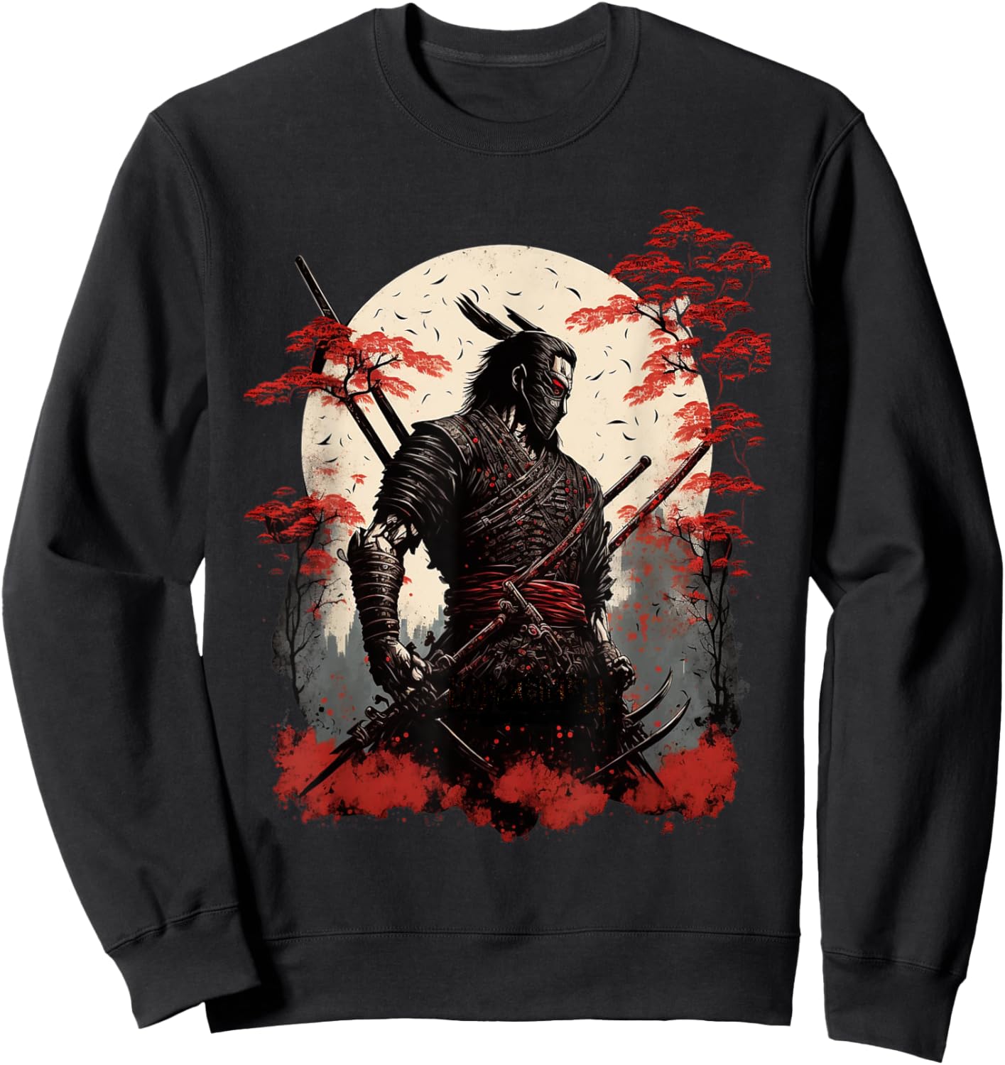 Ancient Japanese Samurai Shirt Bushido Code Warrior Gifts Sweatshirt - Sweatshirt | Black