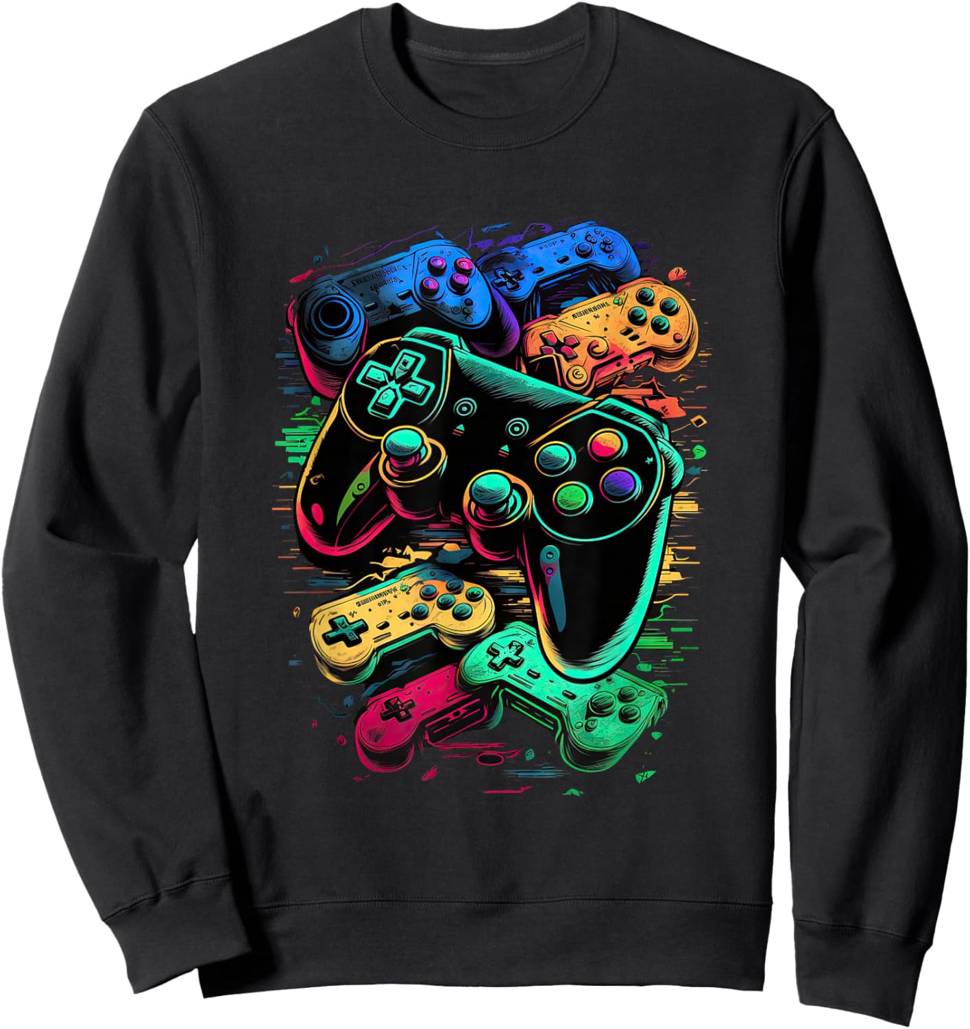 Control gamer Video Game Controller Sweatshirt - Sweatshirt | Black