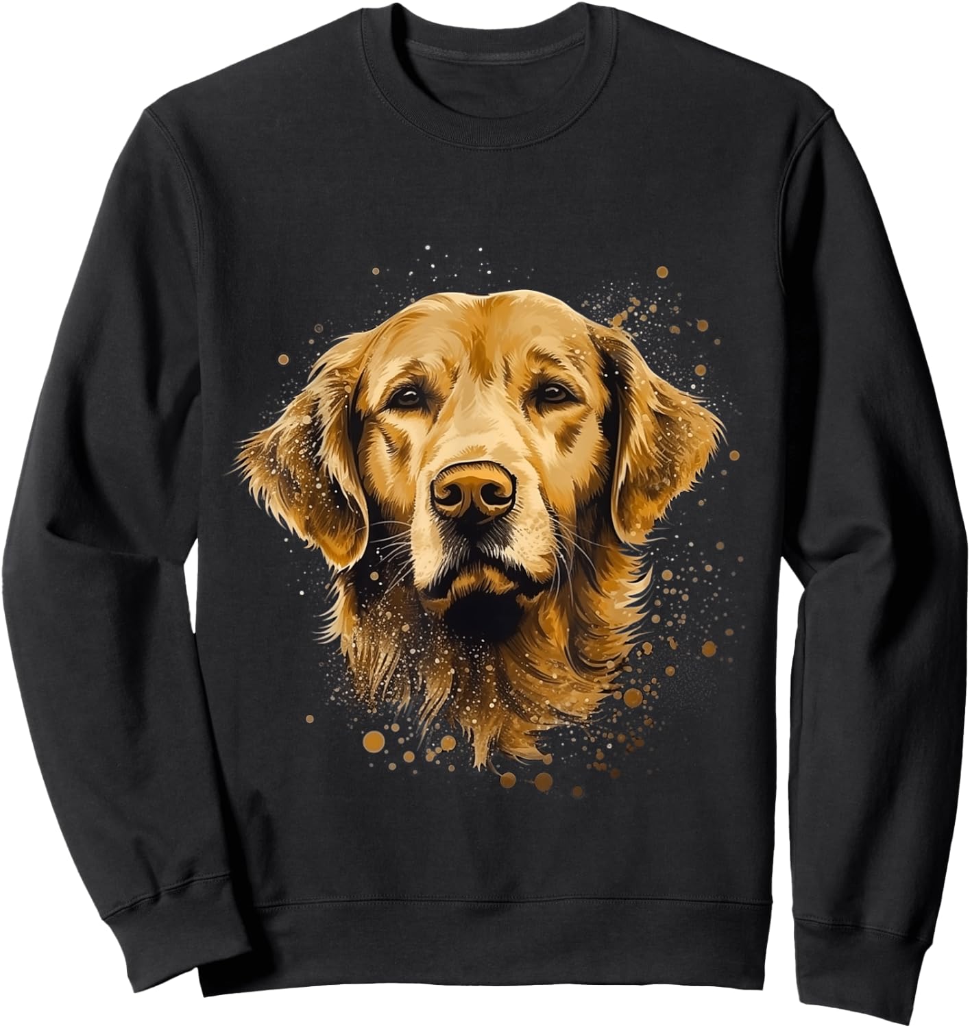 Golden Retriever Sweatshirt - Sweatshirt | Black