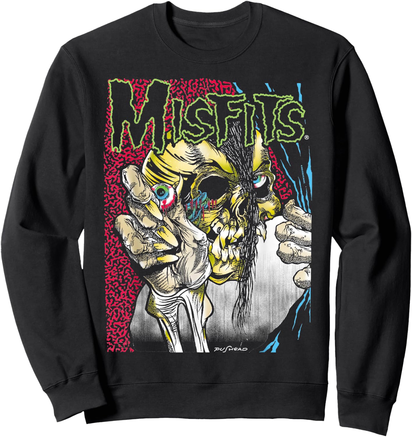 Misfits – Die Die Artwork Sweatshirt - Sweatshirt | Black