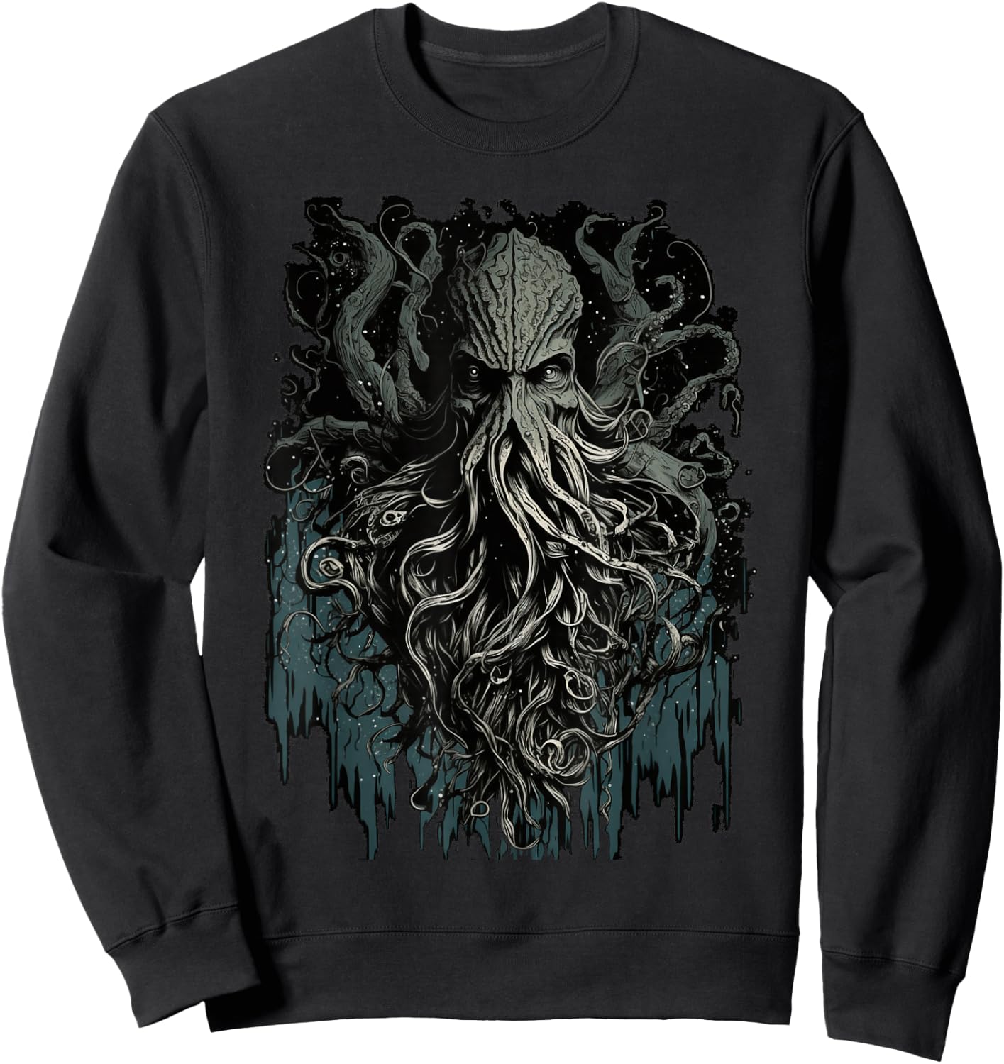 Cthulhu Lovecraft | Horror Cthulhu Myth | Entity of Cthulhu Sweatshirt - Sweatshirt | Black