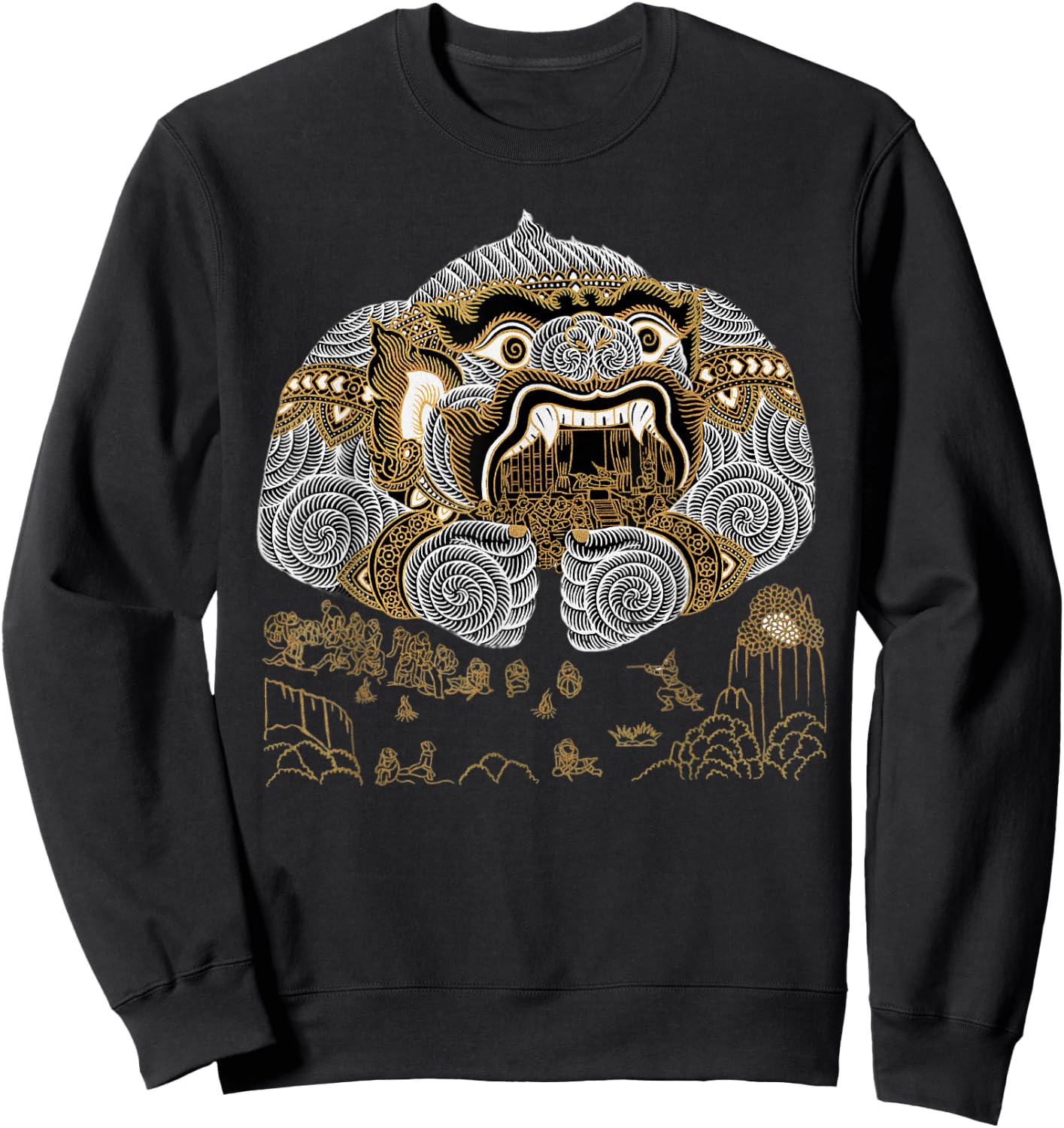 Khmer Reahu Sweatshirt - Sweatshirt | Black