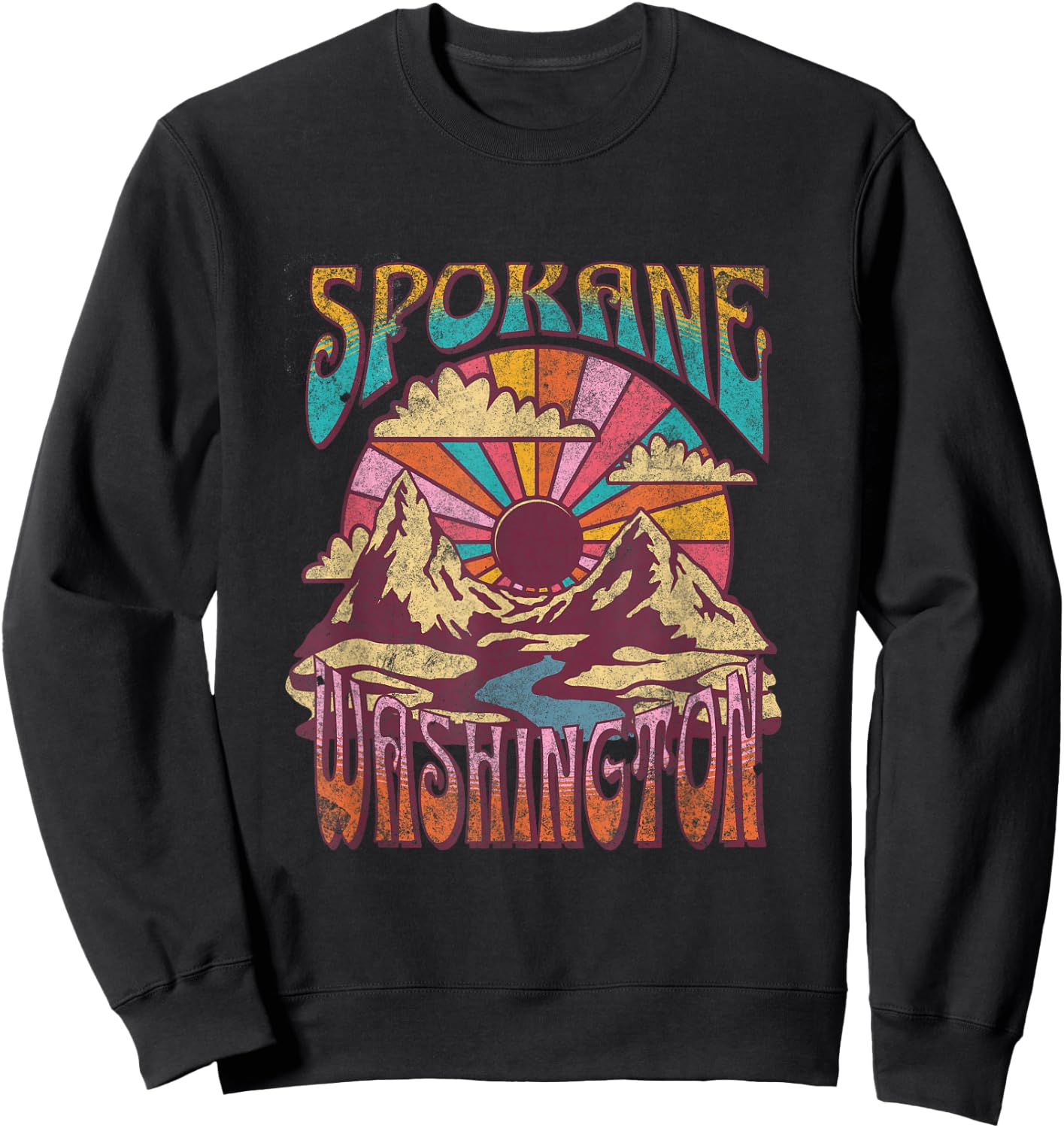 Spokane Sweatshirt - Sweatshirt | Black