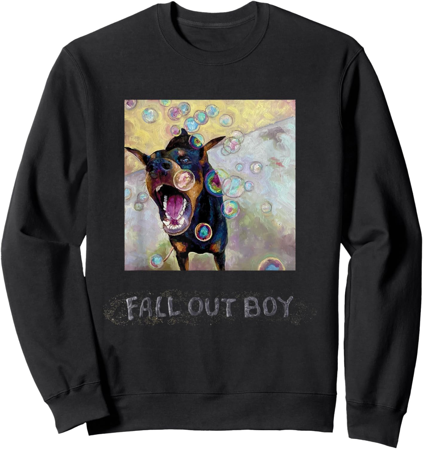 Fall Out Boy - SMFS Album Cover Sweatshirt - Sweatshirt | Black