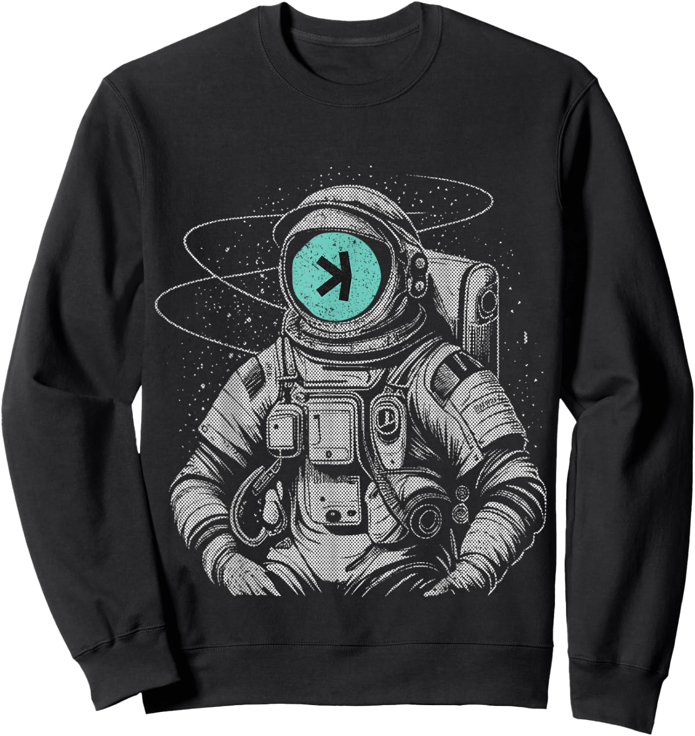 Kaspa Crypto Coin Bullrun 2024 Freedom Cryptocurrency Sweatshirt - Sweatshirt | Black