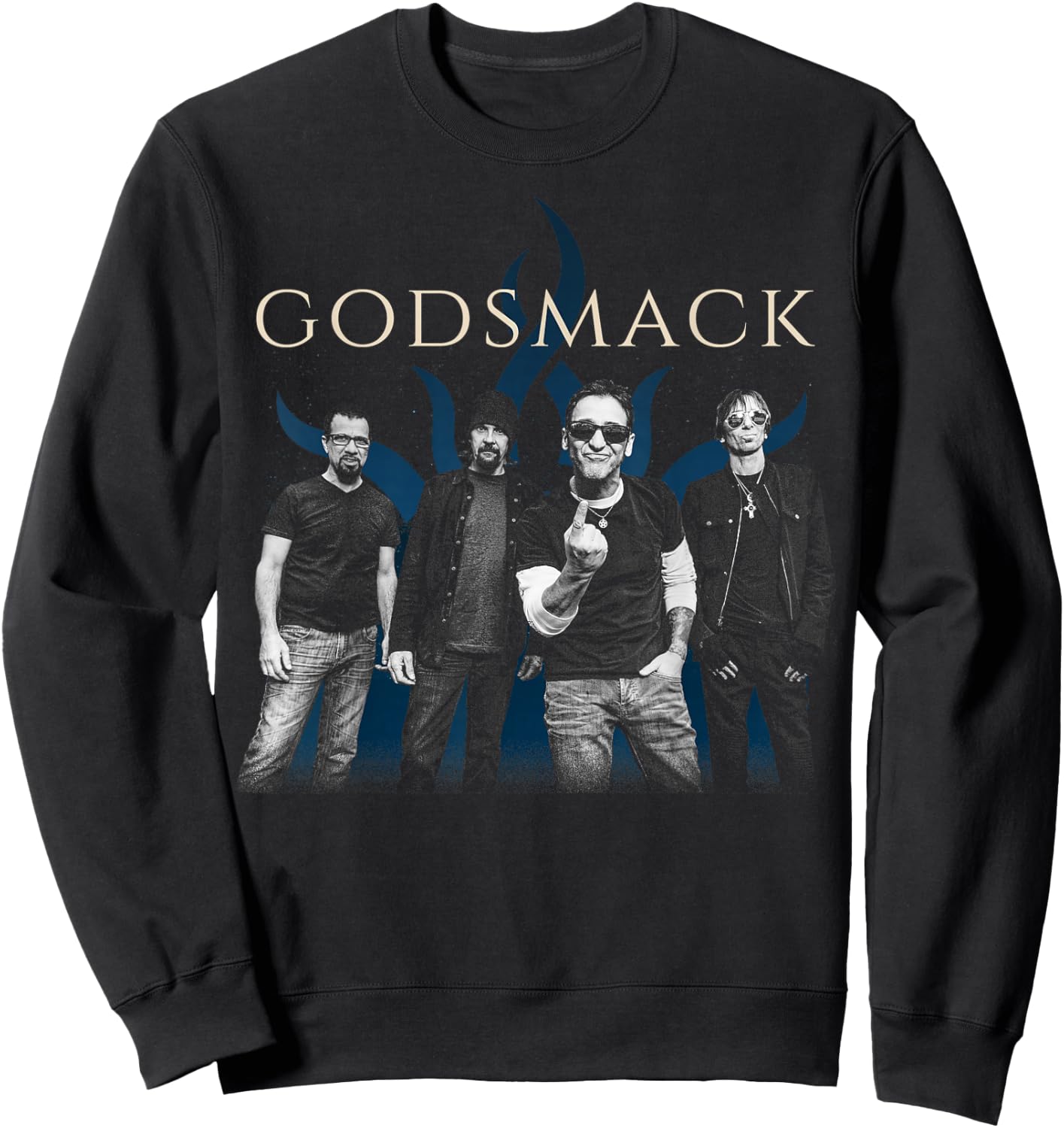 Godsmack – Blue Sun Photo Sweatshirt - Sweatshirt | Black
