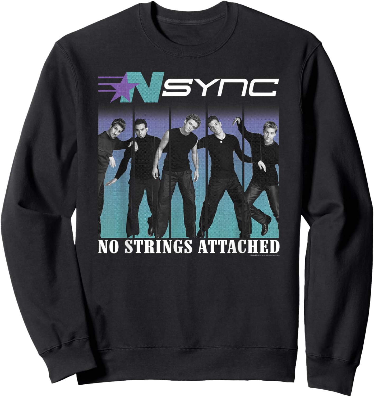 NSYNC Official Bringin' Da Noise Sweatshirt - Sweatshirt | Black