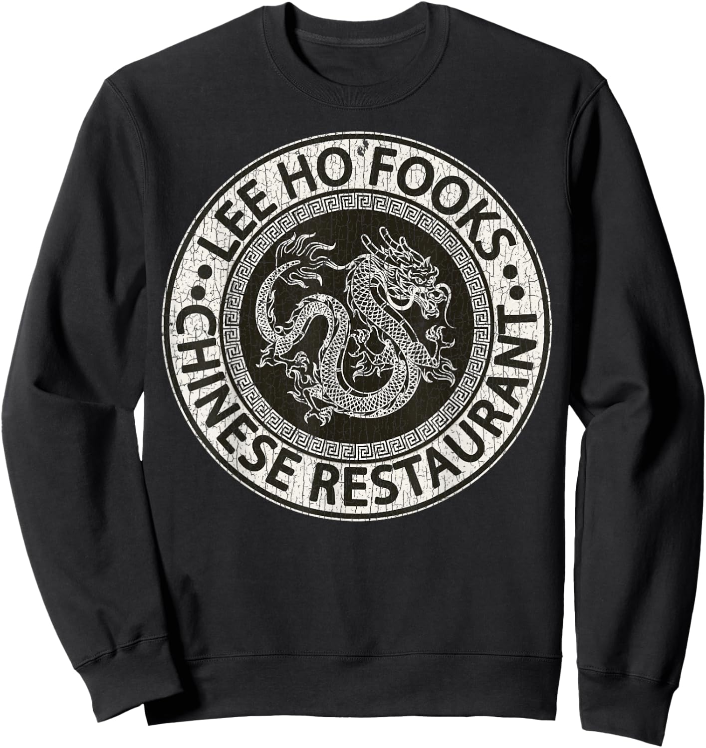 Vintage Lee Ho Fooks Chinese Restaurant Sweatshirt - Sweatshirt | Black