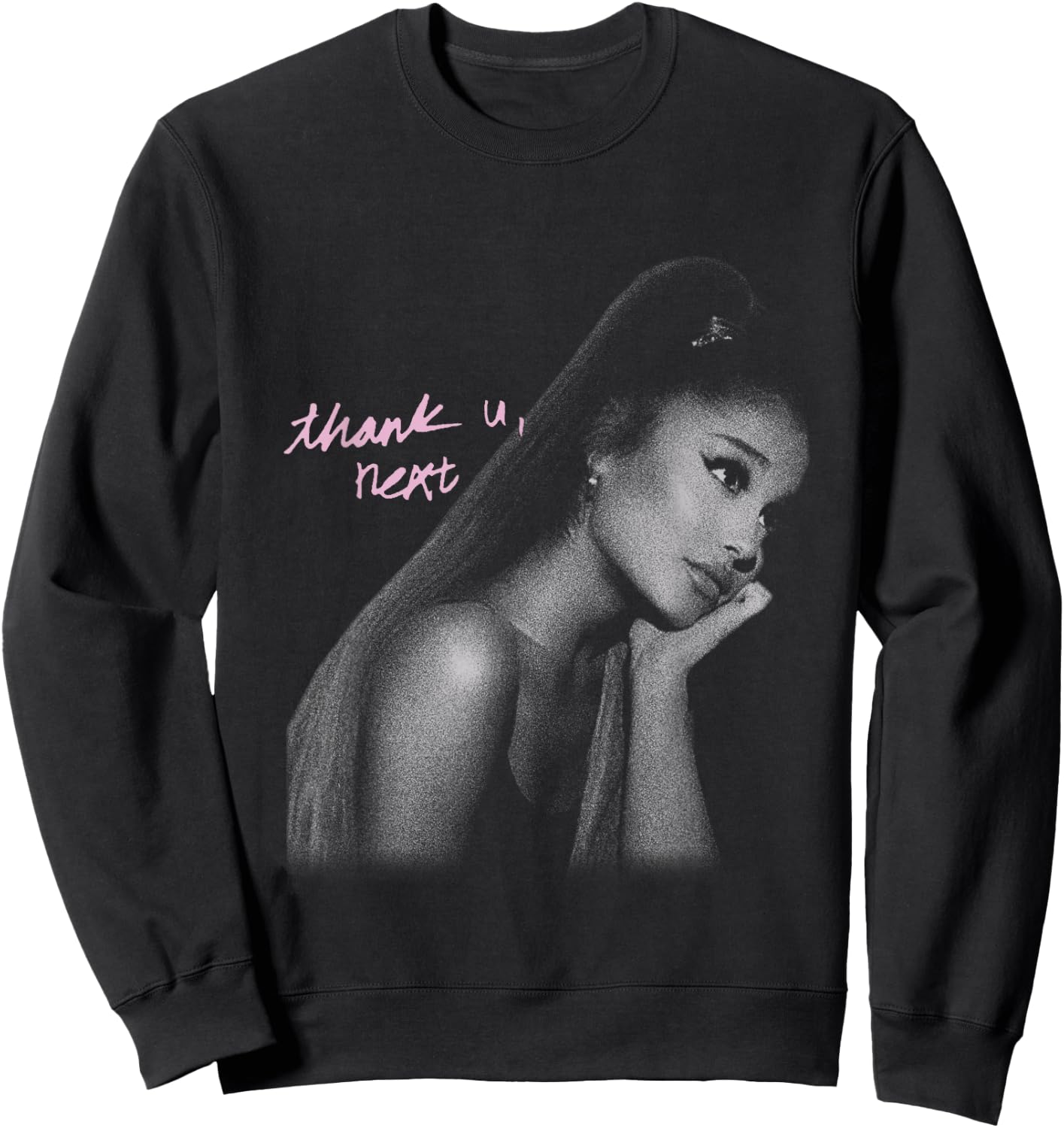 Official Ariana Grande Thank U, Next Sweatshirt - Sweatshirt | Black