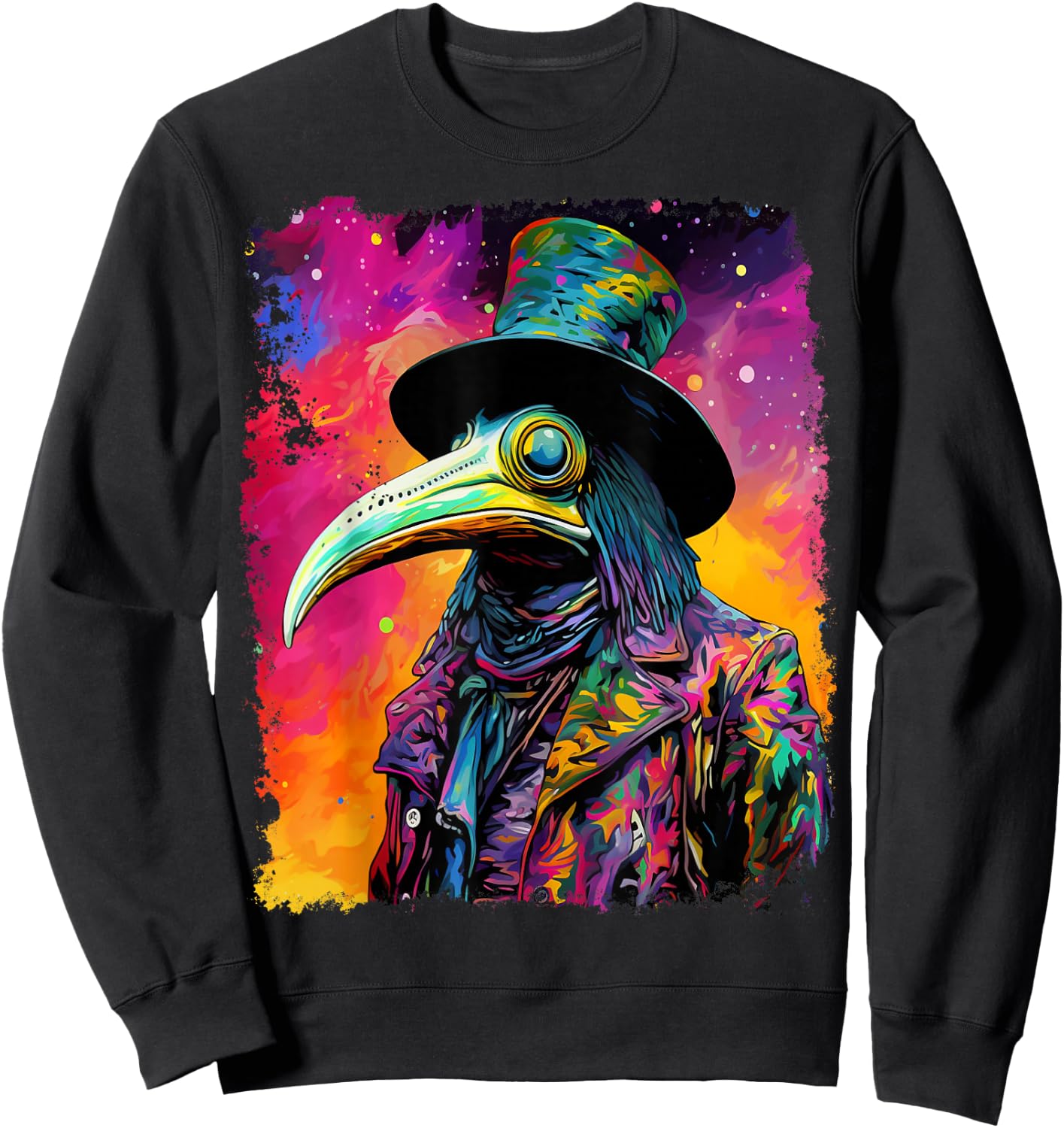 Design Plague Doctor Sweatshirt - Sweatshirt | Black