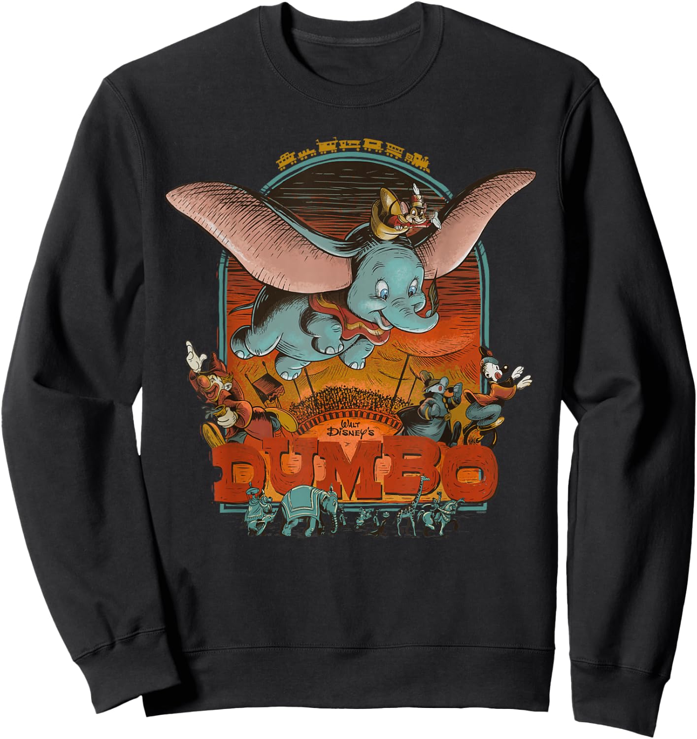 Disney 100 Anniversary Dumbo Artists Series D100 Sweatshirt - Sweatshirt | Black