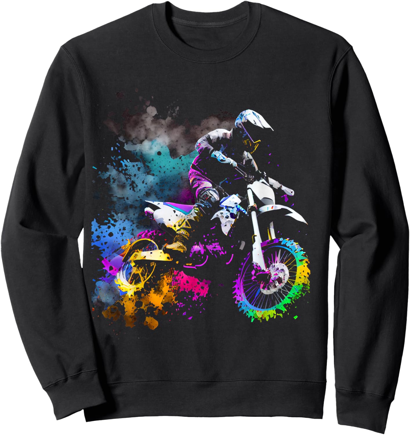 Motocross Sweatshirt - Sweatshirt | Black