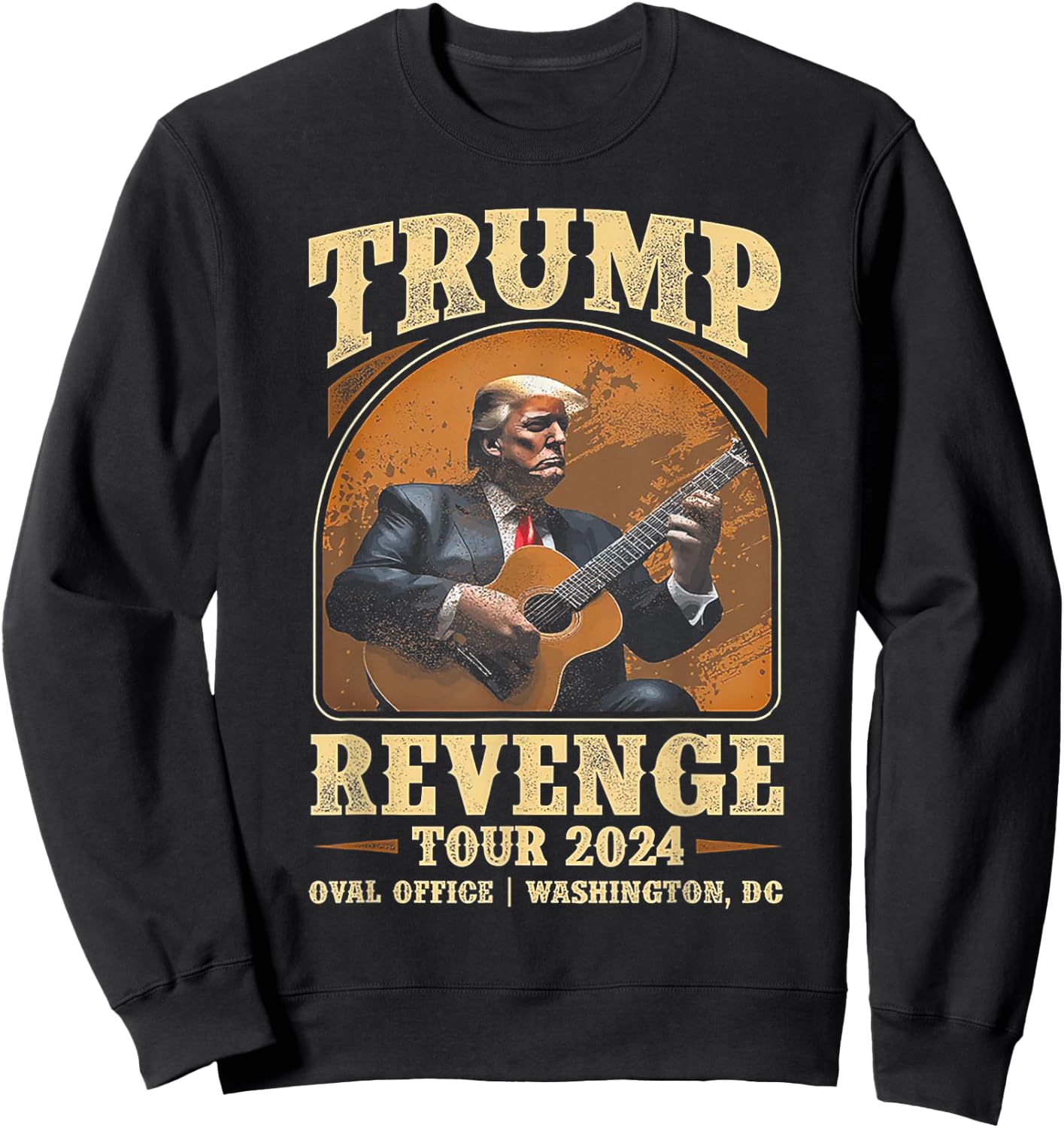 Trump Revenge Tour 2024 Sweatshirt - Sweatshirt | Black