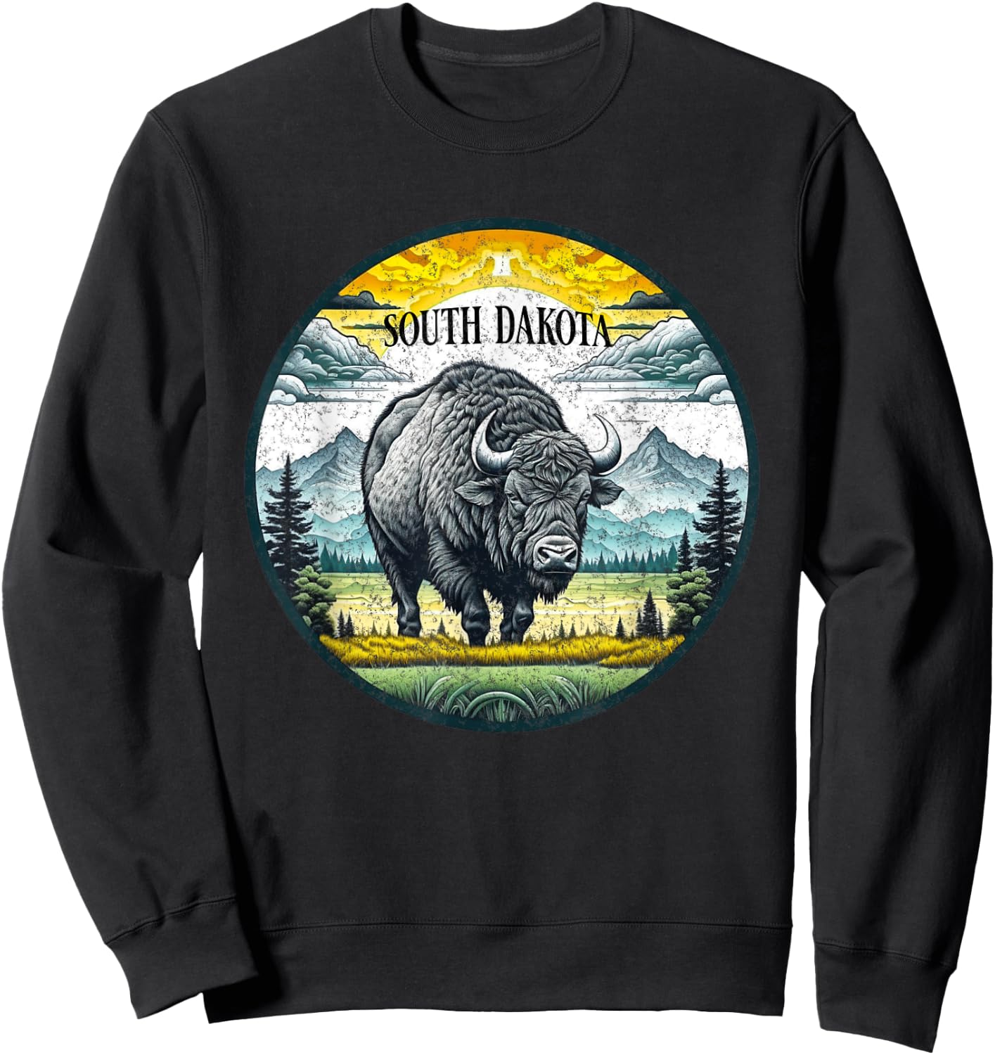 South Dakota Sweatshirt - Sweatshirt | Black
