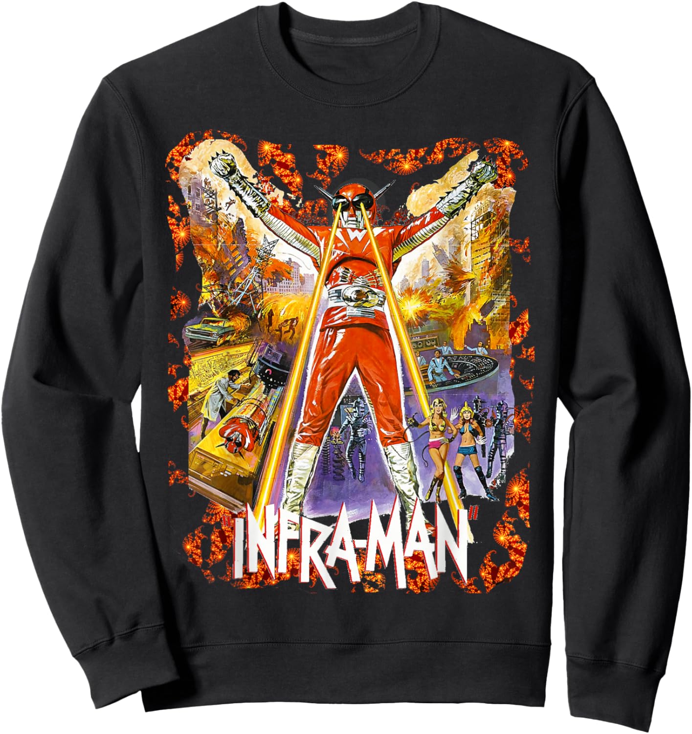 Inframan Infra-Man Sweatshirt - Sweatshirt | Black