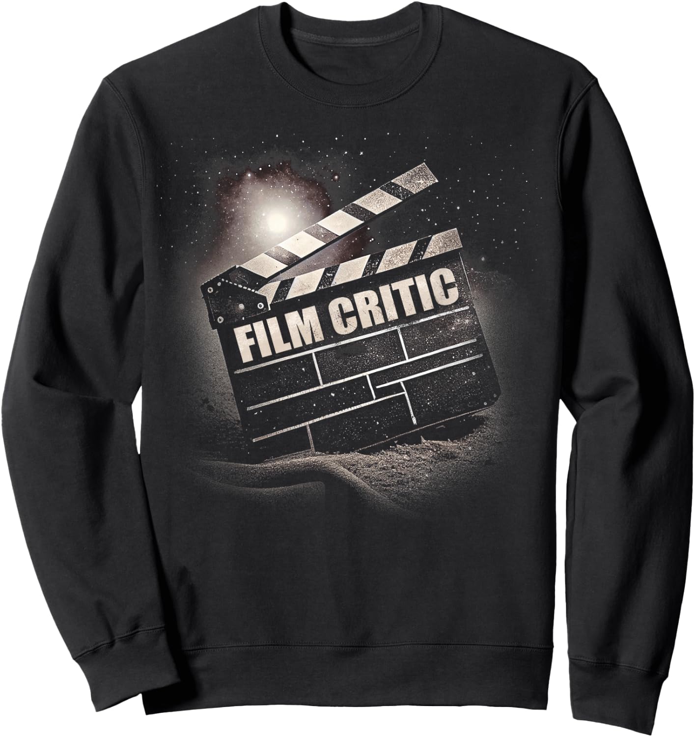 Film Critic Movie Clapper Board Costume Sweatshirt - Sweatshirt | Black