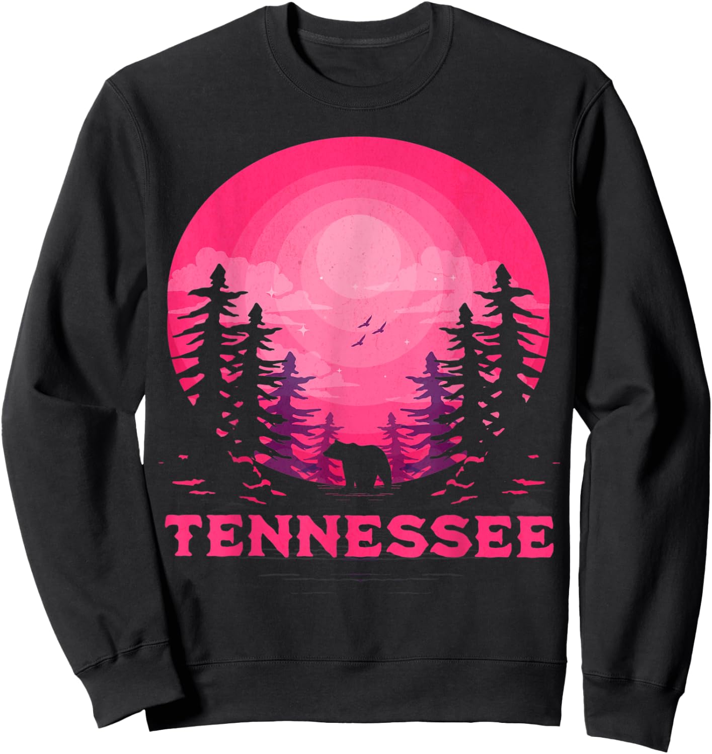 Tennessee Bear Nature Outdoors Sweatshirt - Sweatshirt | Black