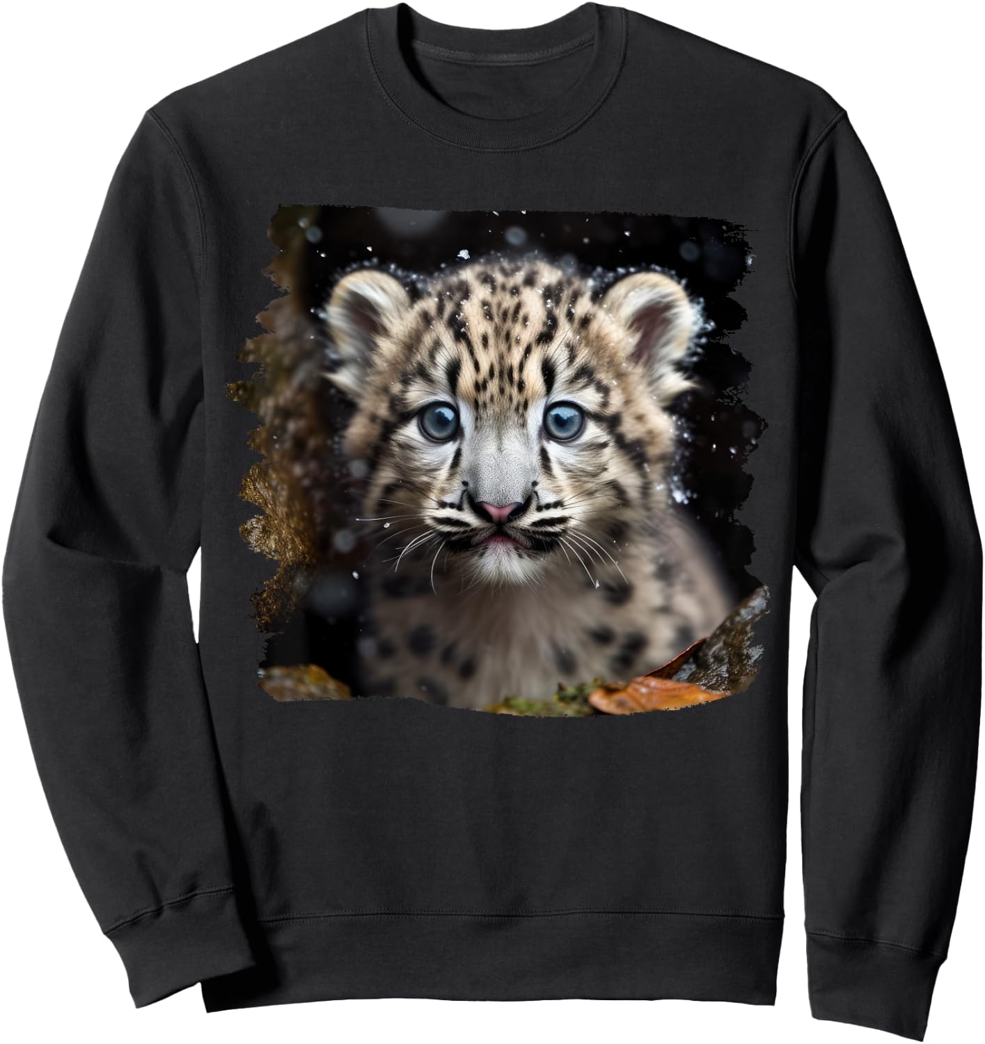 Snow Leopards Snow Leopard Sweatshirt - Sweatshirt | Black