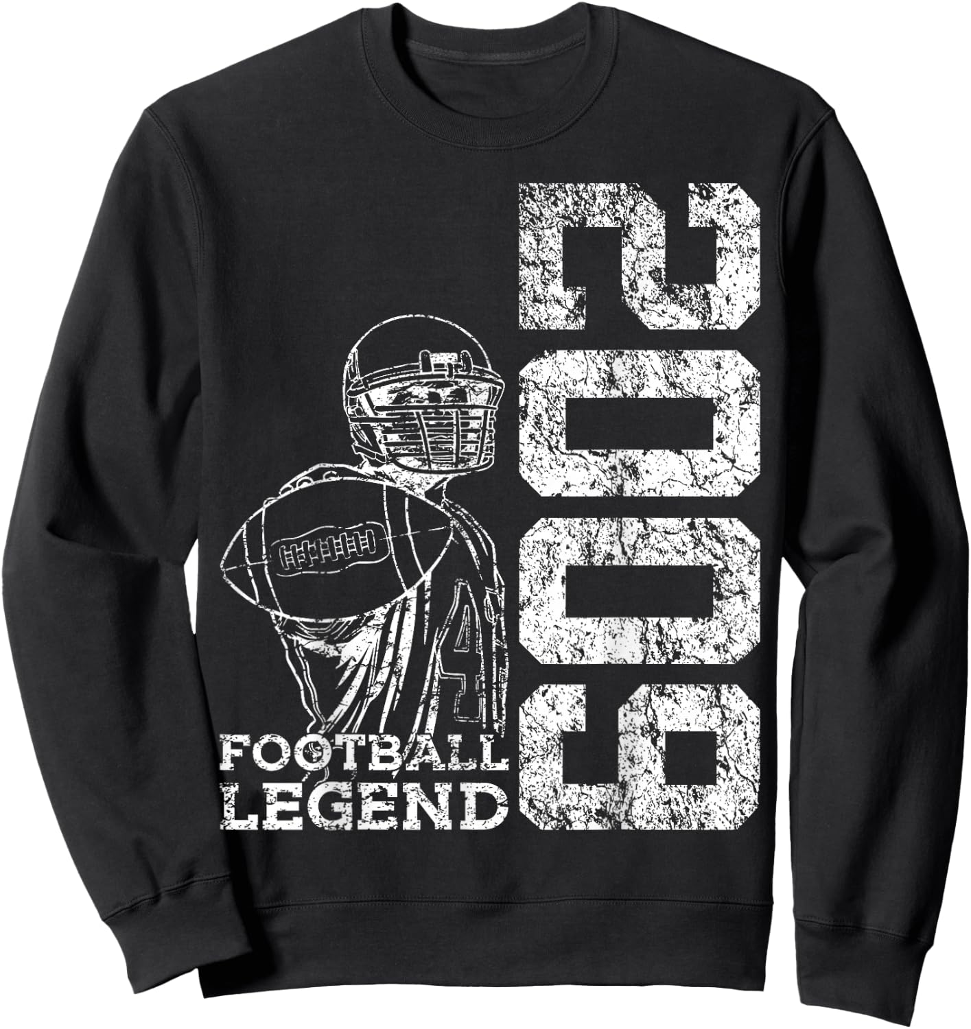 17 Years Football Legend 2009 17th Birthday Sweatshirt - Sweatshirt | Black