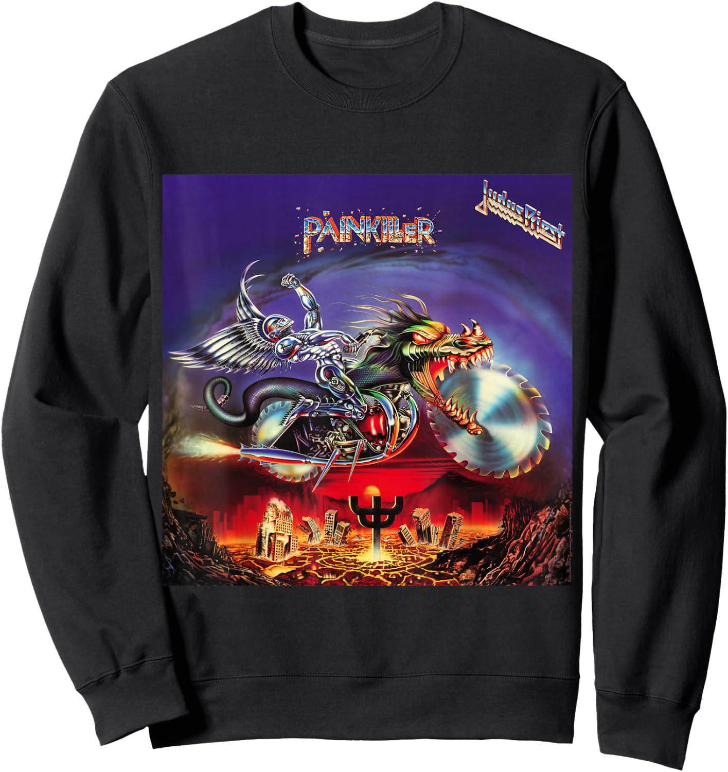 Judas Priest – Pain Killer Sweatshirt - Sweatshirt | Black