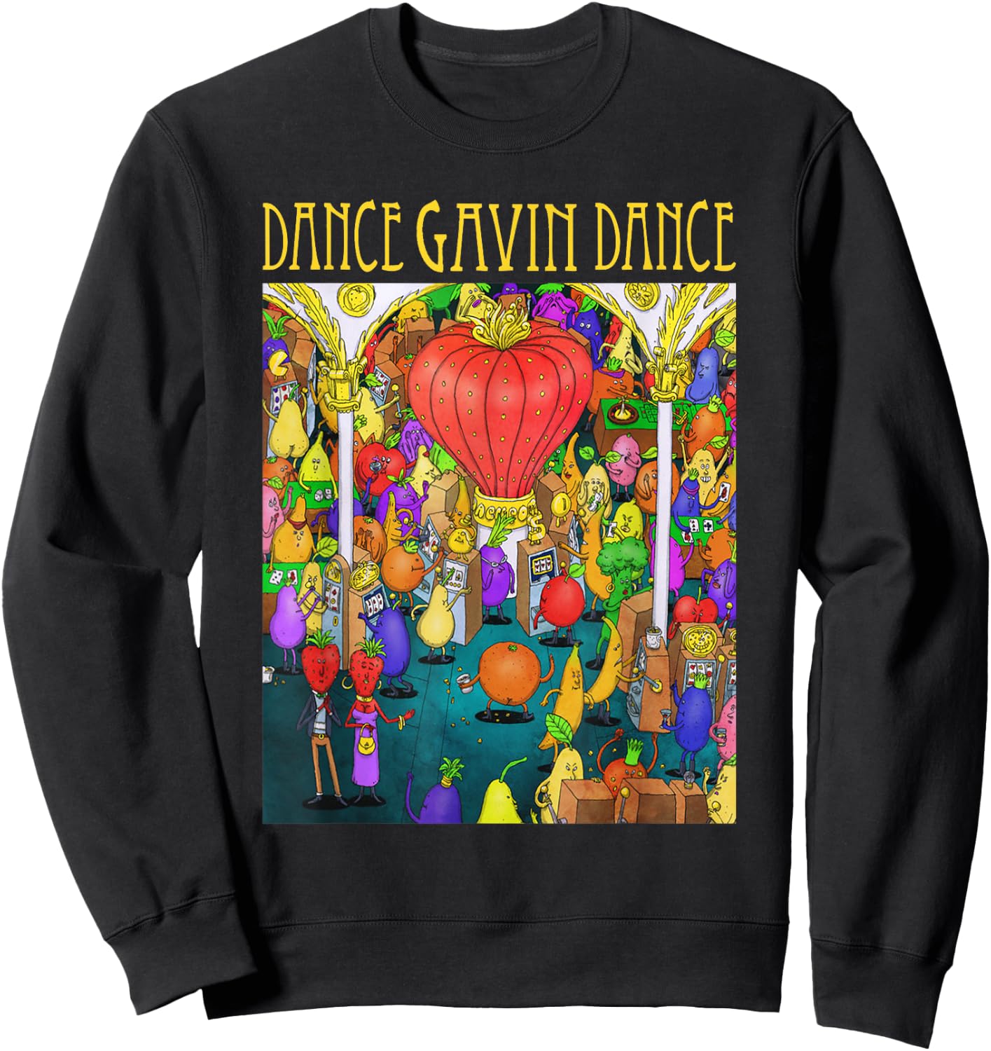 Dance Gavin Dance Merch - Dance Gavin Dance - Dance Gavin Sweatshirt - Sweatshirt | Black