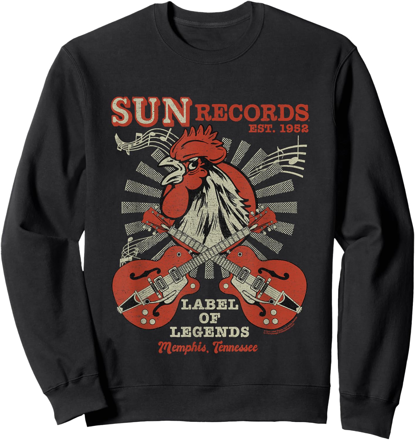 Sun Records Label of Legends Sweatshirt - Sweatshirt | Black