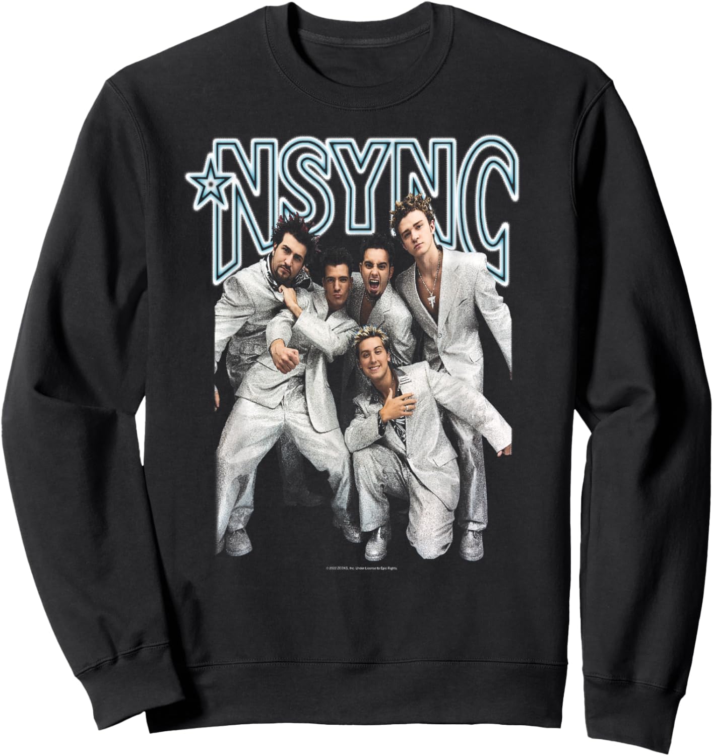 NSYNC Official Diamond Rings Sweatshirt - Sweatshirt | Black